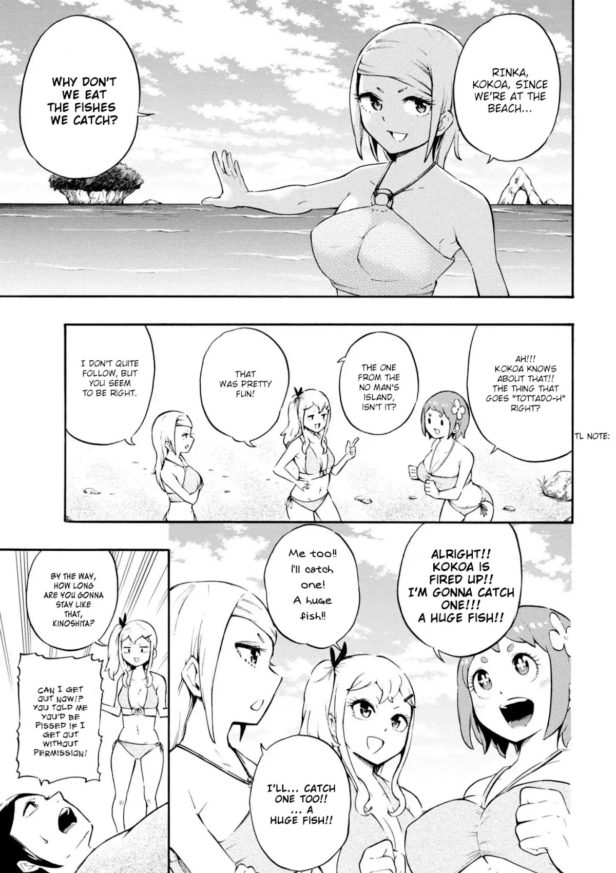 Gal Tensei - Isekai Seikatsu Maji Darui Chapter 12 page 11 - Chapter 12: Gyarus go to the Beach