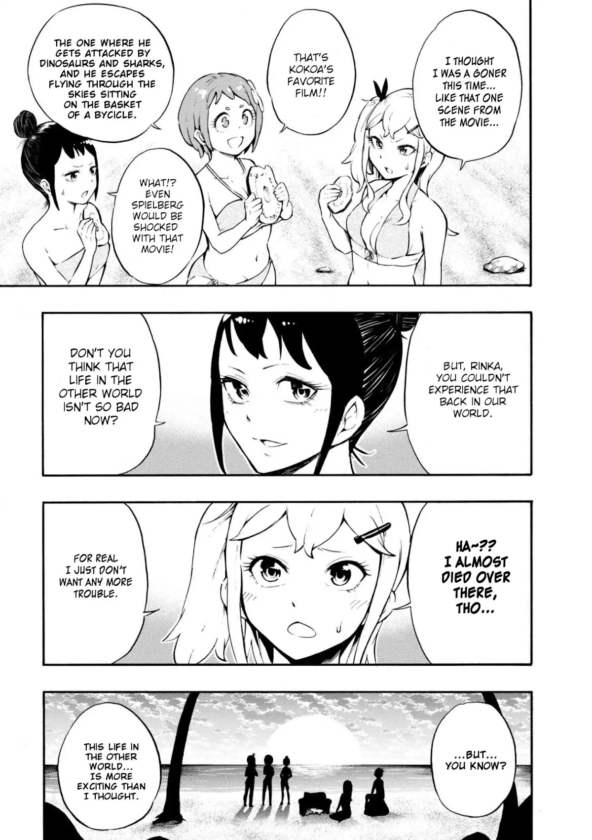 Gal Tensei - Isekai Seikatsu Maji Darui Chapter 12 page 18 - Chapter 12: Gyarus go to the Beach