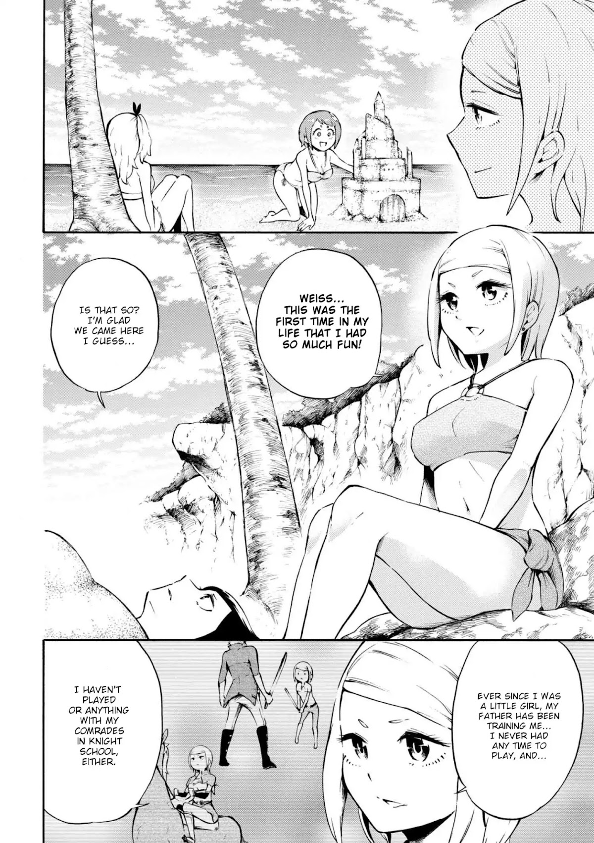 Gal Tensei - Isekai Seikatsu Maji Darui Chapter 12 page 8 - Chapter 12: Gyarus go to the Beach