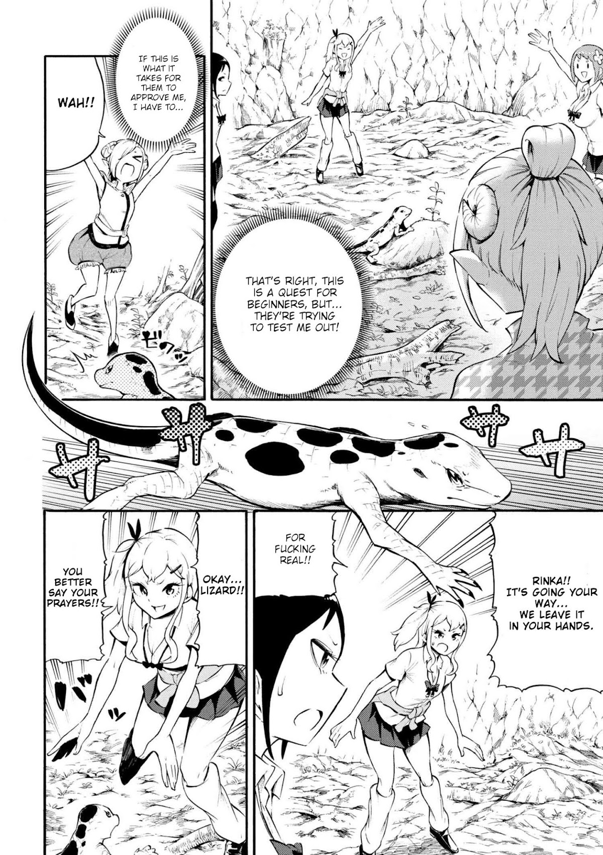 Gal Tensei - Isekai Seikatsu Maji Darui Chapter 13 page 14 - Chapter 13: Gyarus, become a party of 4
