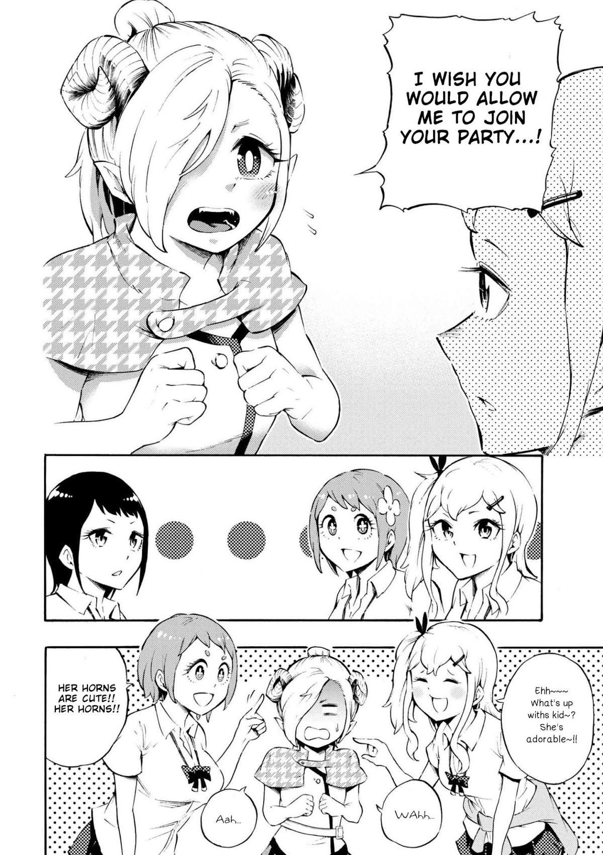 Gal Tensei - Isekai Seikatsu Maji Darui Chapter 13 page 6 - Chapter 13: Gyarus, become a party of 4