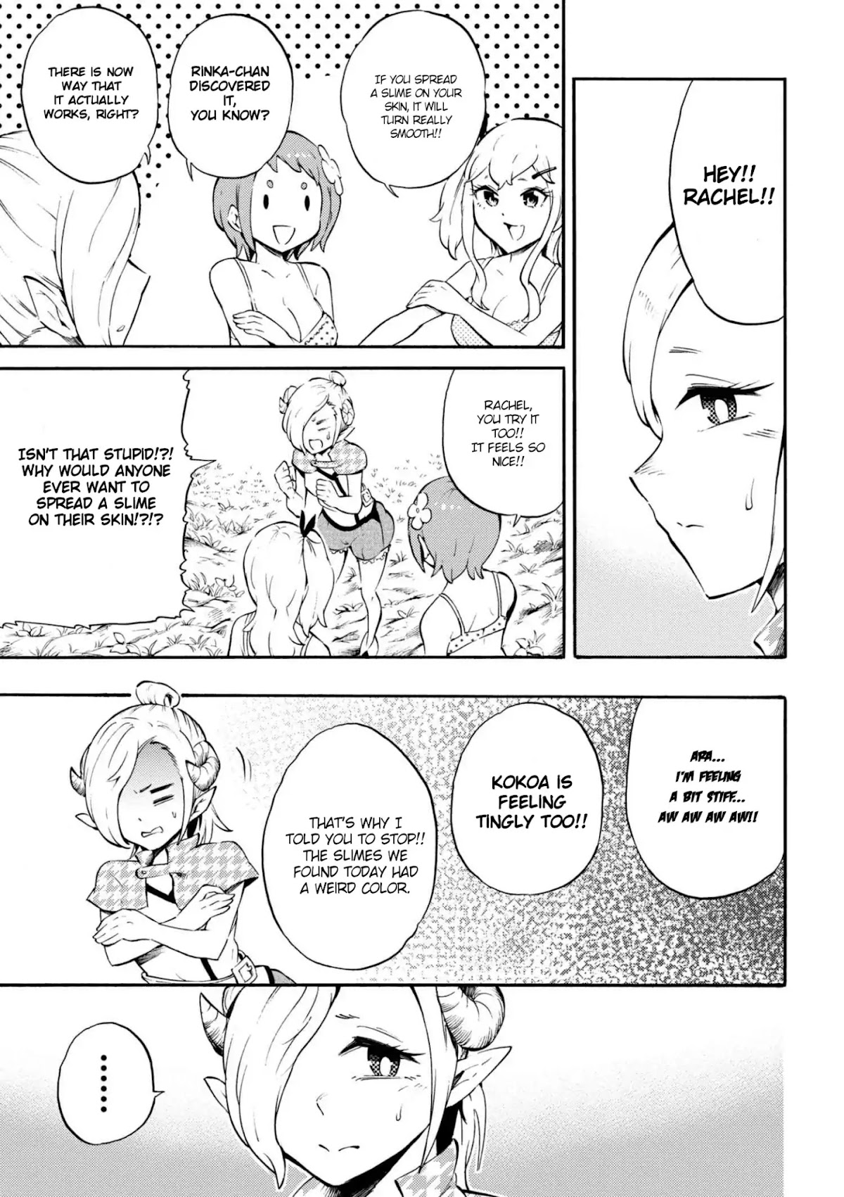 Gal Tensei - Isekai Seikatsu Maji Darui Chapter 14 page 3 - Chapter 14: Gyarus, cause disgust