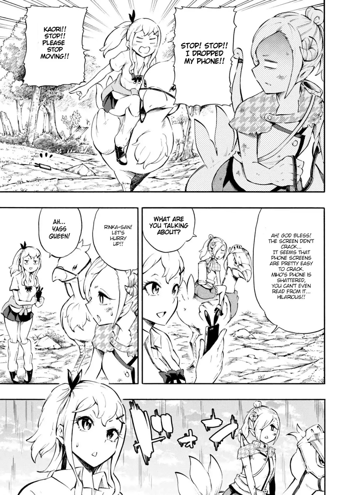 Gal Tensei - Isekai Seikatsu Maji Darui Chapter 15 page 3 - Chapter 15: Gyaru, face off!