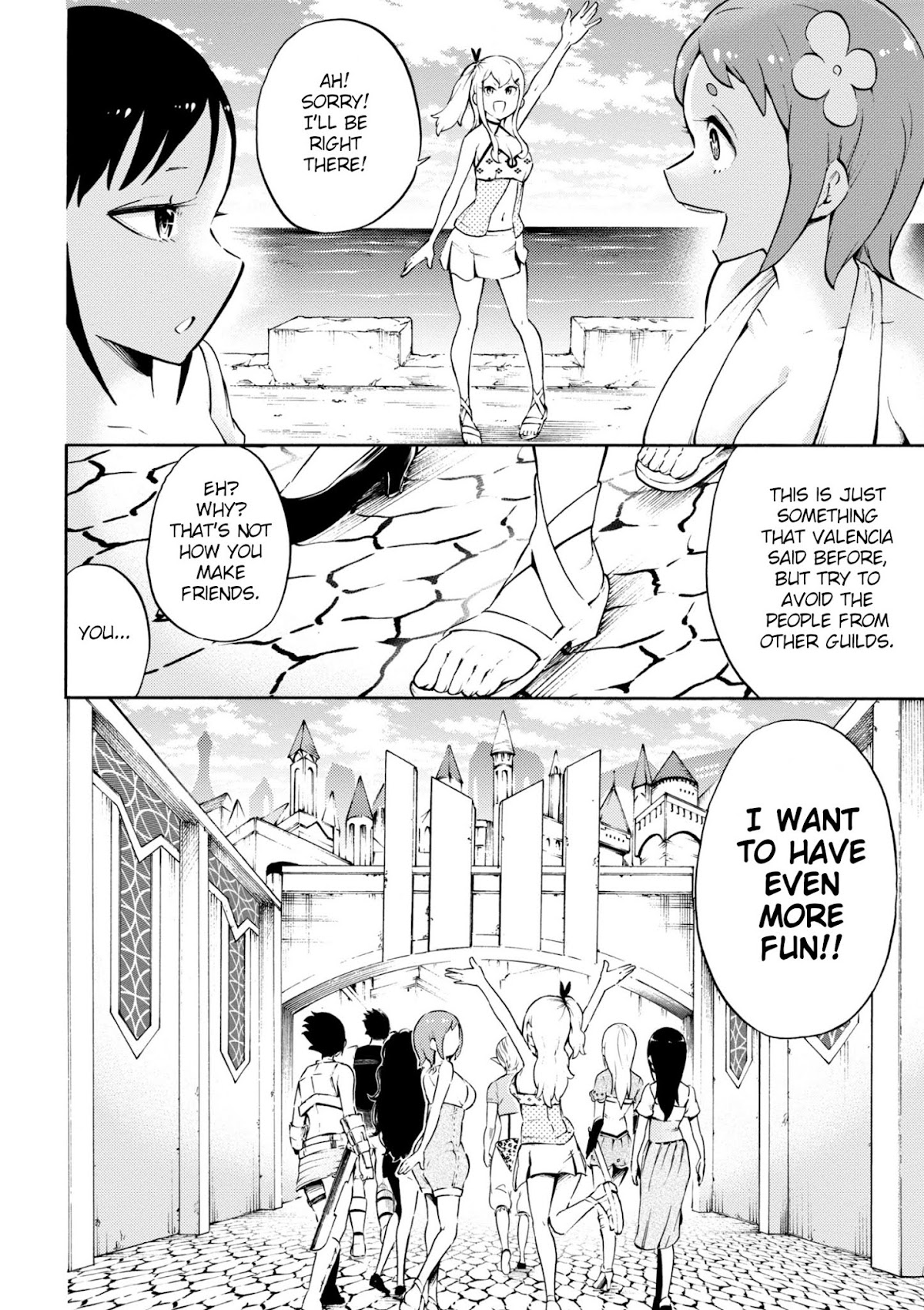 Gal Tensei - Isekai Seikatsu Maji Darui Chapter 16 page 16 - Chapter 16: Gyarus, go to the Capital