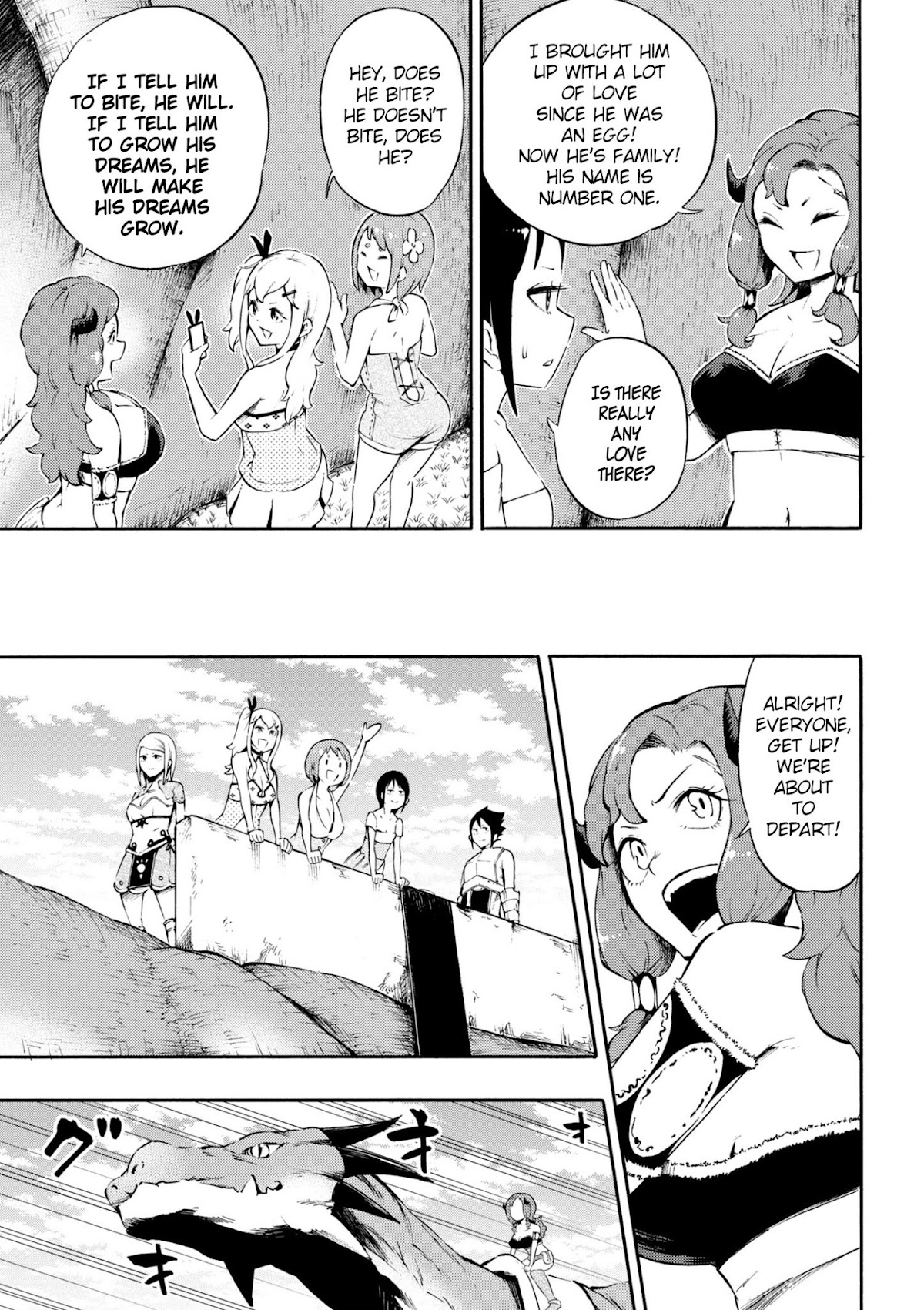 Gal Tensei - Isekai Seikatsu Maji Darui Chapter 16 page 9 - Chapter 16: Gyarus, go to the Capital