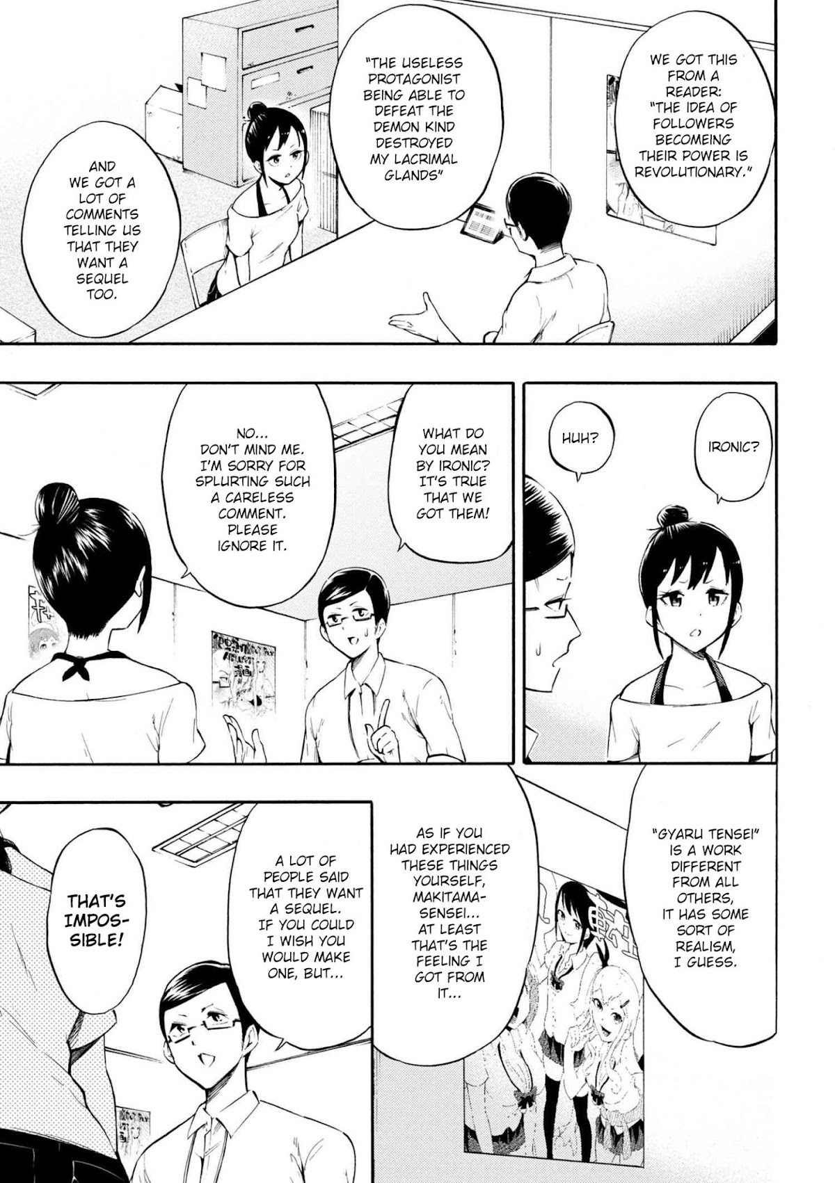 Gal Tensei - Isekai Seikatsu Maji Darui Chapter 17 page 3 - Chapter 17: Gyarus, Become adults. [END]