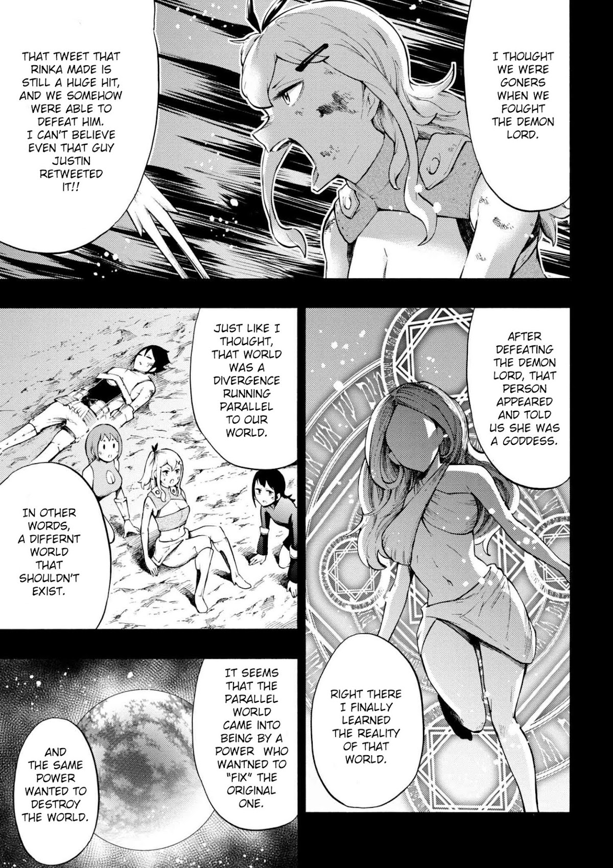 Gal Tensei - Isekai Seikatsu Maji Darui Chapter 17 page 9 - Chapter 17: Gyarus, Become adults. [END]