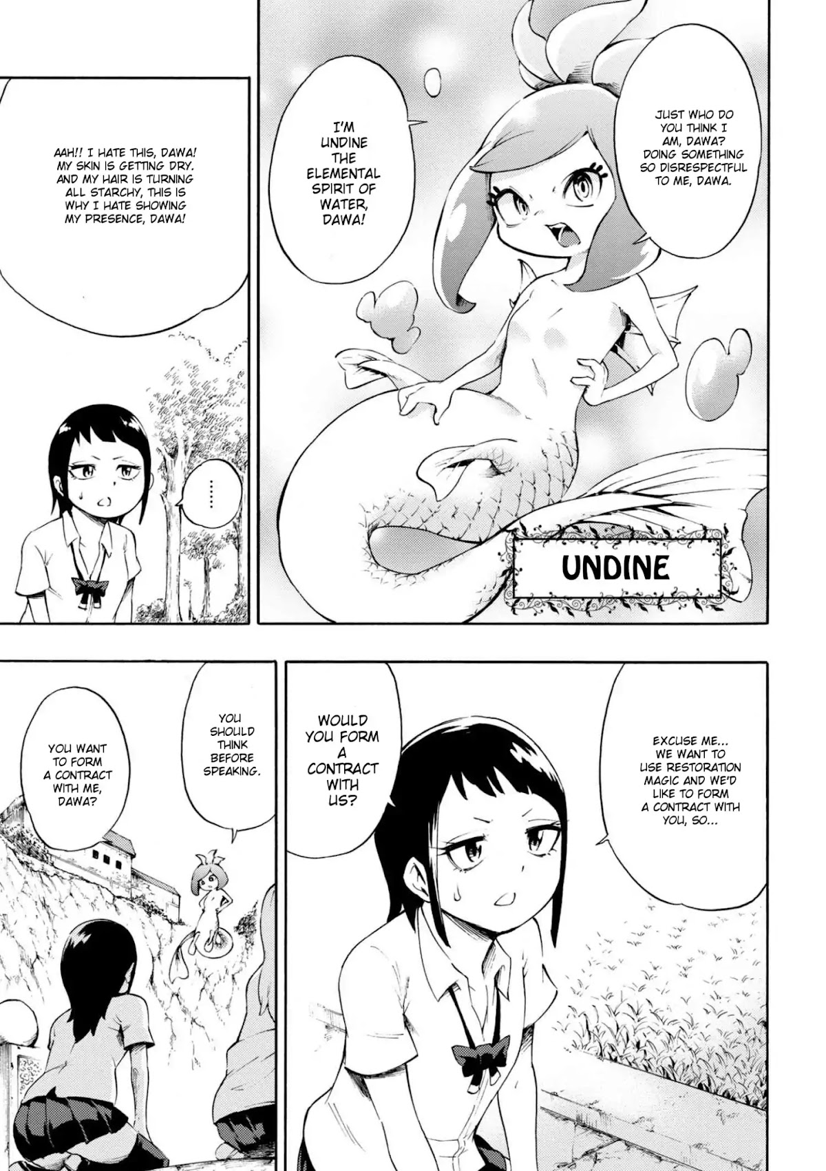 Gal Tensei - Isekai Seikatsu Maji Darui Chapter 6 page 11 - Chapter 6: Gyarus, Charge Their Phones