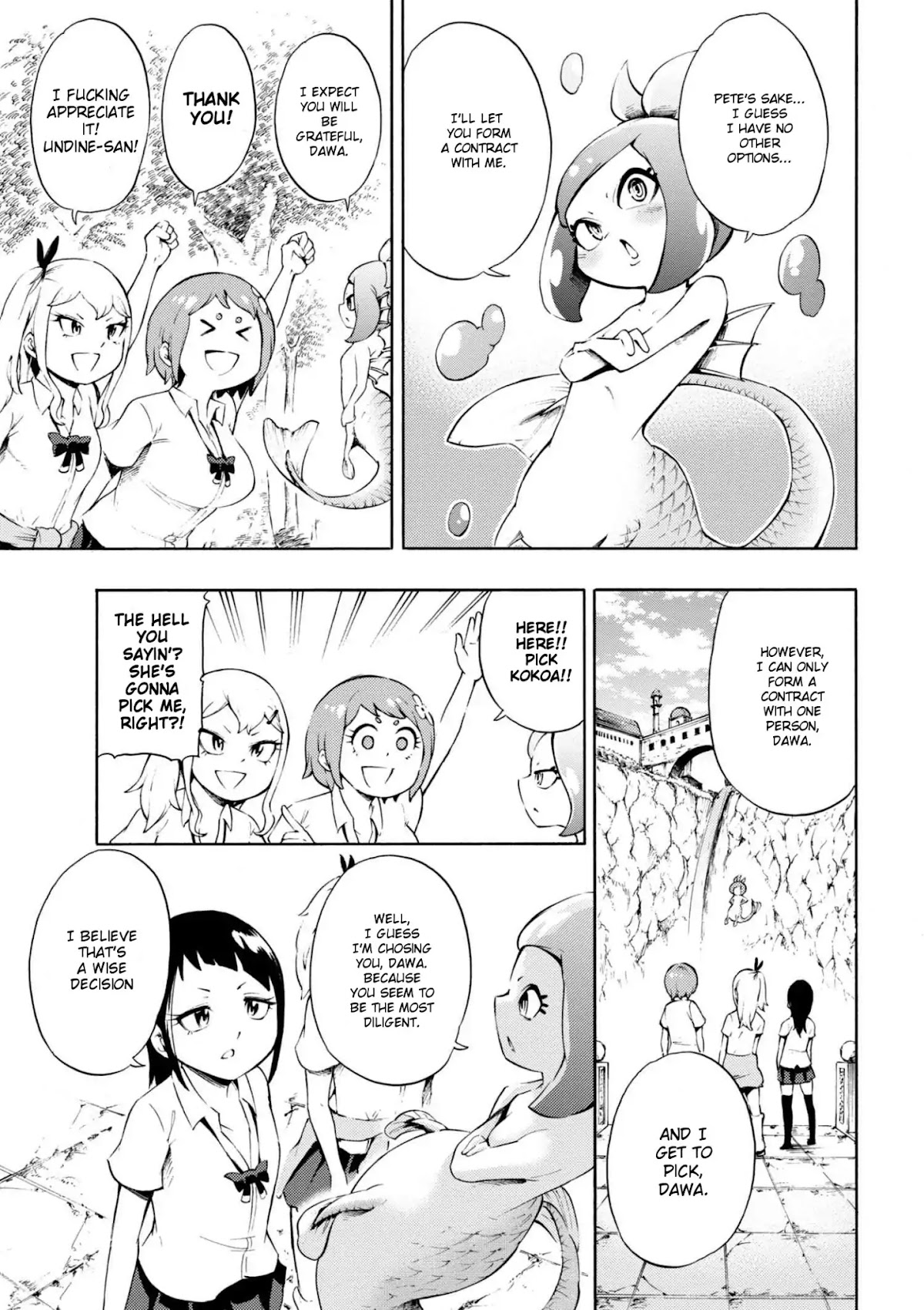 Gal Tensei - Isekai Seikatsu Maji Darui Chapter 6 page 15 - Chapter 6: Gyarus, Charge Their Phones