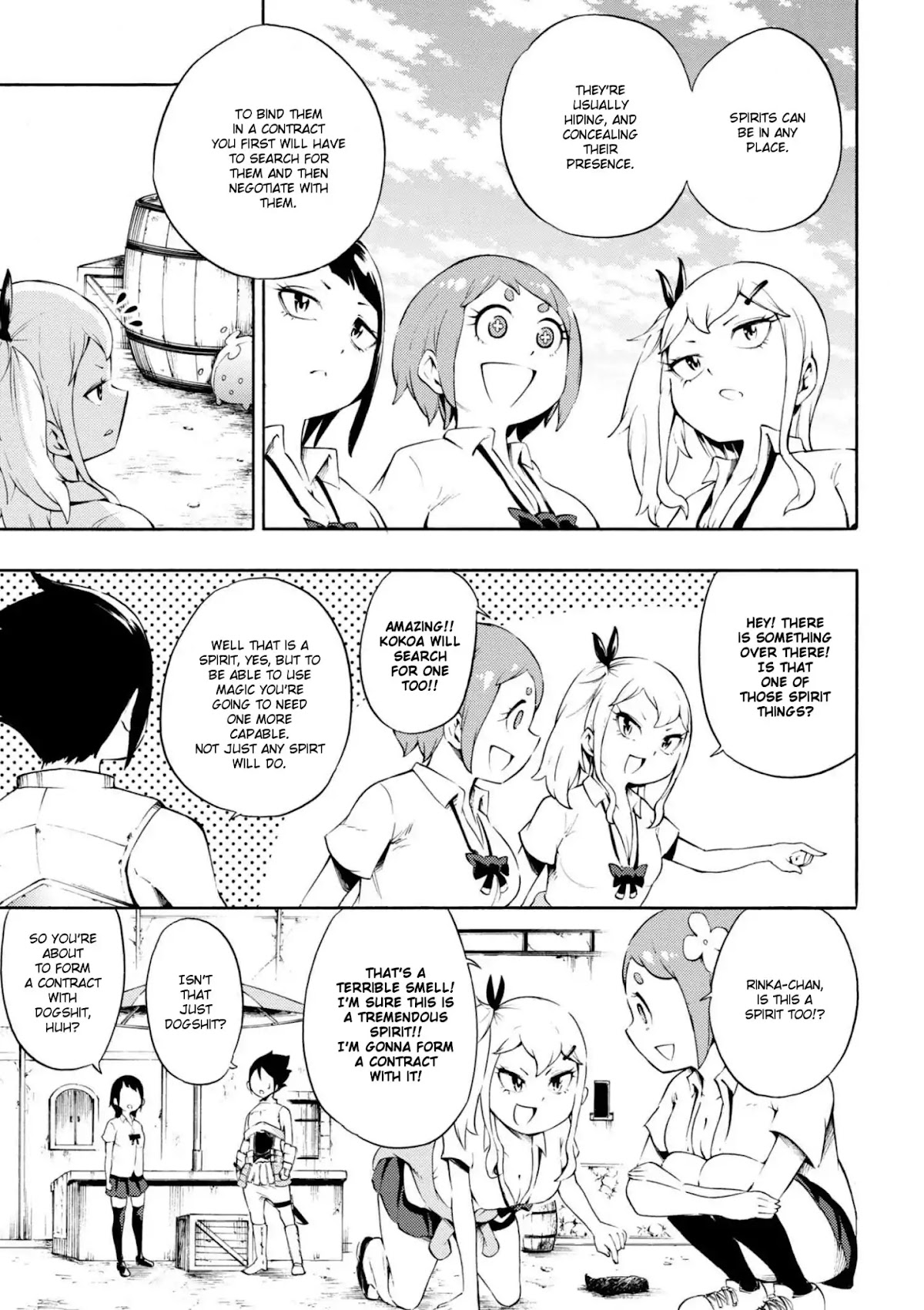 Gal Tensei - Isekai Seikatsu Maji Darui Chapter 6 page 7 - Chapter 6: Gyarus, Charge Their Phones