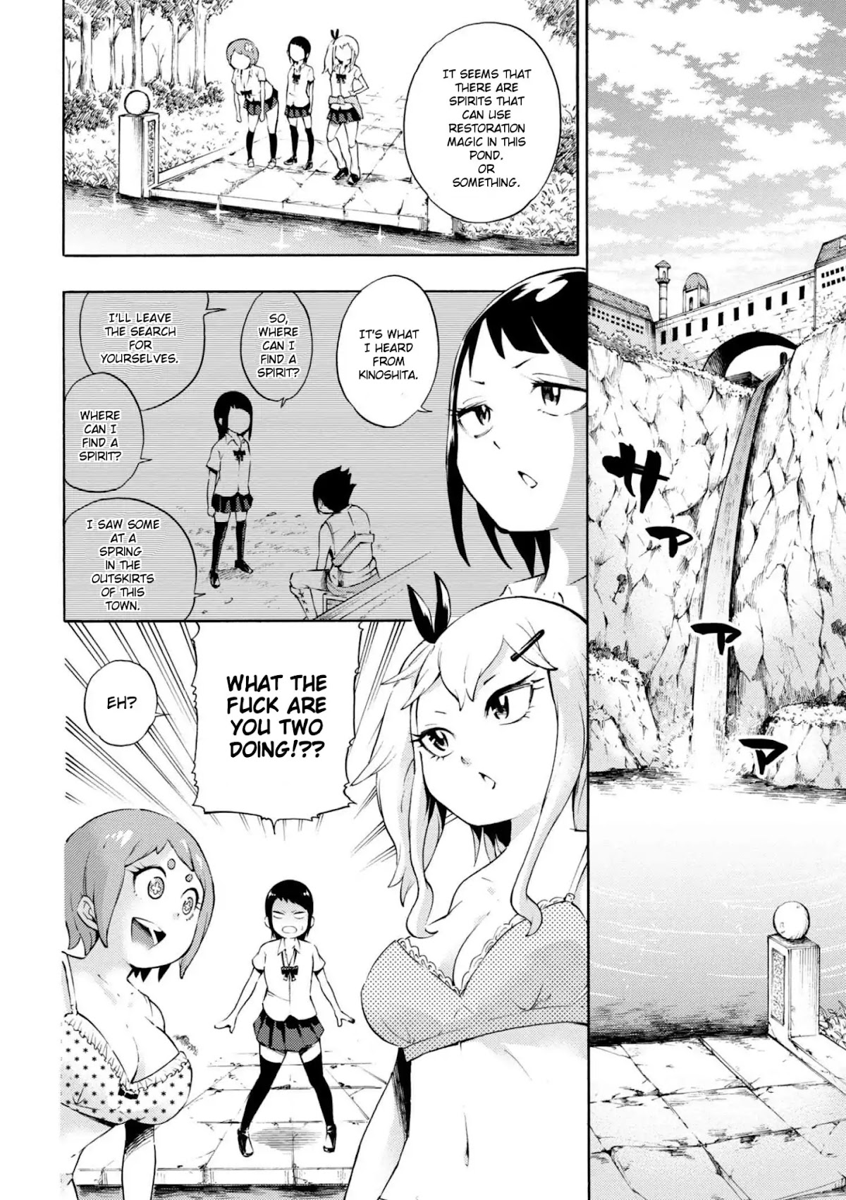 Gal Tensei - Isekai Seikatsu Maji Darui Chapter 6 page 8 - Chapter 6: Gyarus, Charge Their Phones
