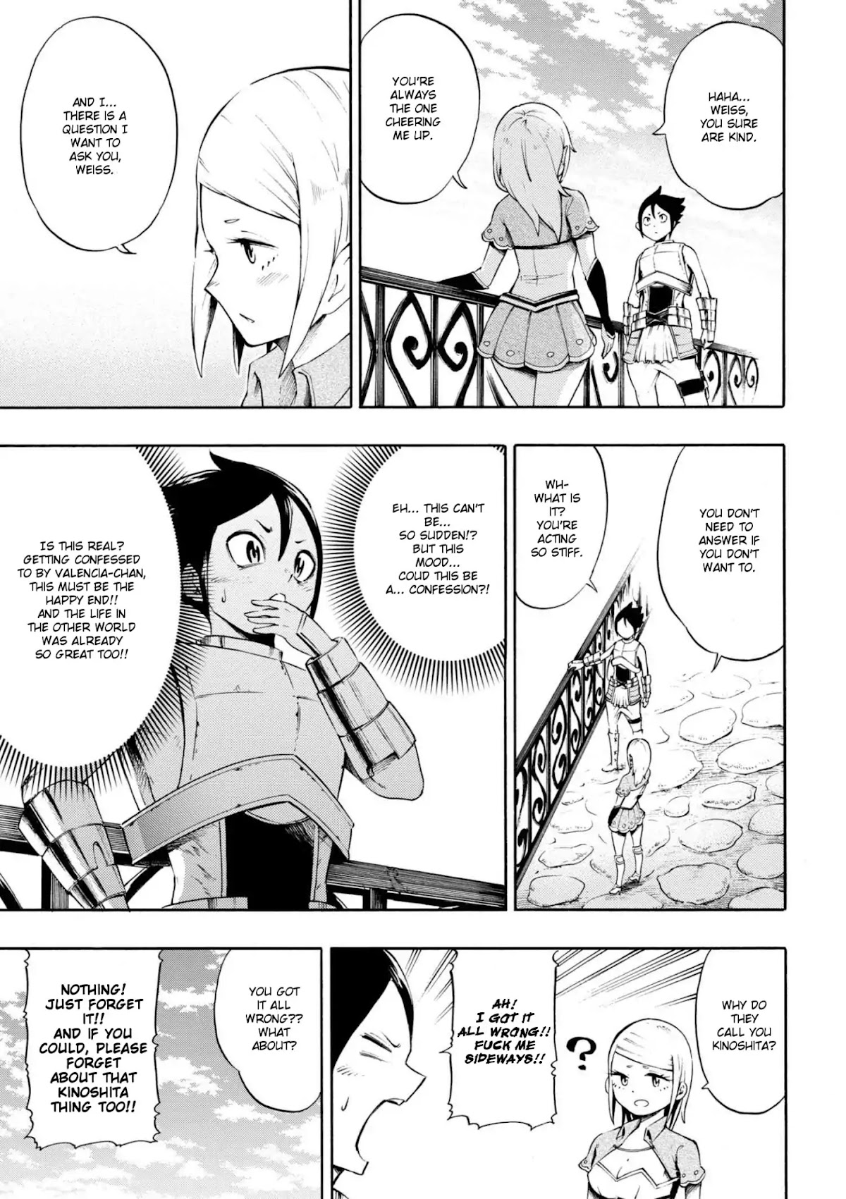 Gal Tensei - Isekai Seikatsu Maji Darui Chapter 7 page 17 - Chapter 7: Gyarus, Ask about the Mysterious Skill