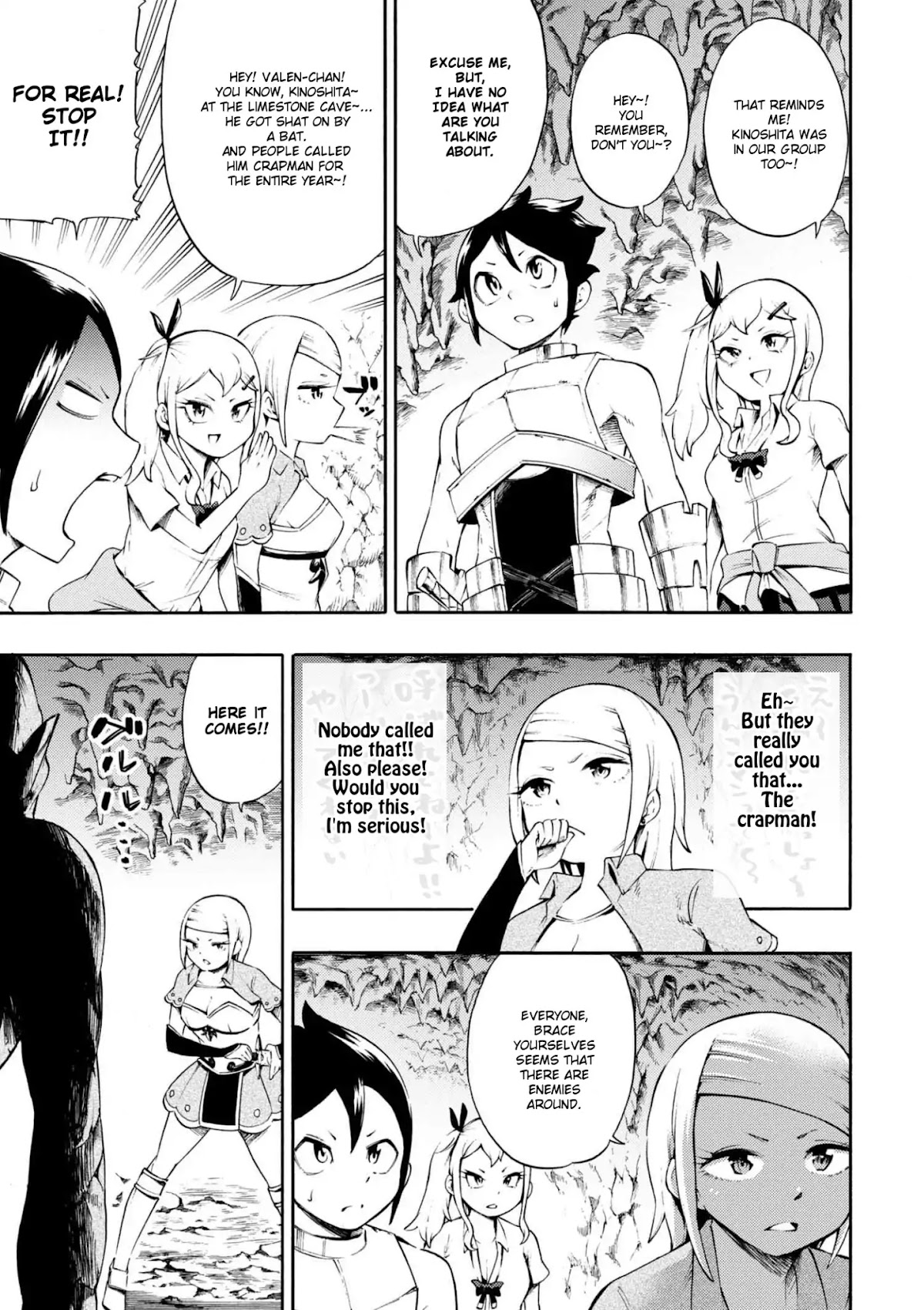 Gal Tensei - Isekai Seikatsu Maji Darui Chapter 8 page 12 - Chapter 8: Gyarus, Go To The Really Terrible Cave