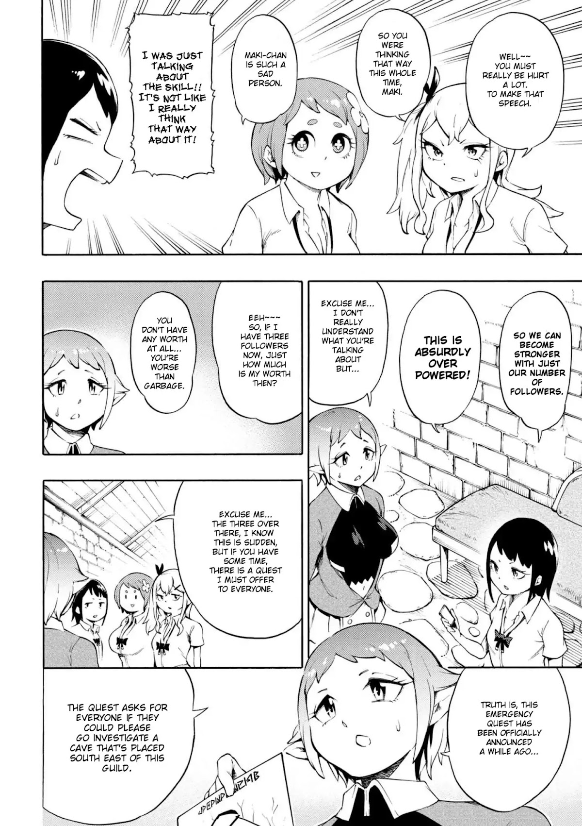 Gal Tensei - Isekai Seikatsu Maji Darui Chapter 8 page 4 - Chapter 8: Gyarus, Go To The Really Terrible Cave