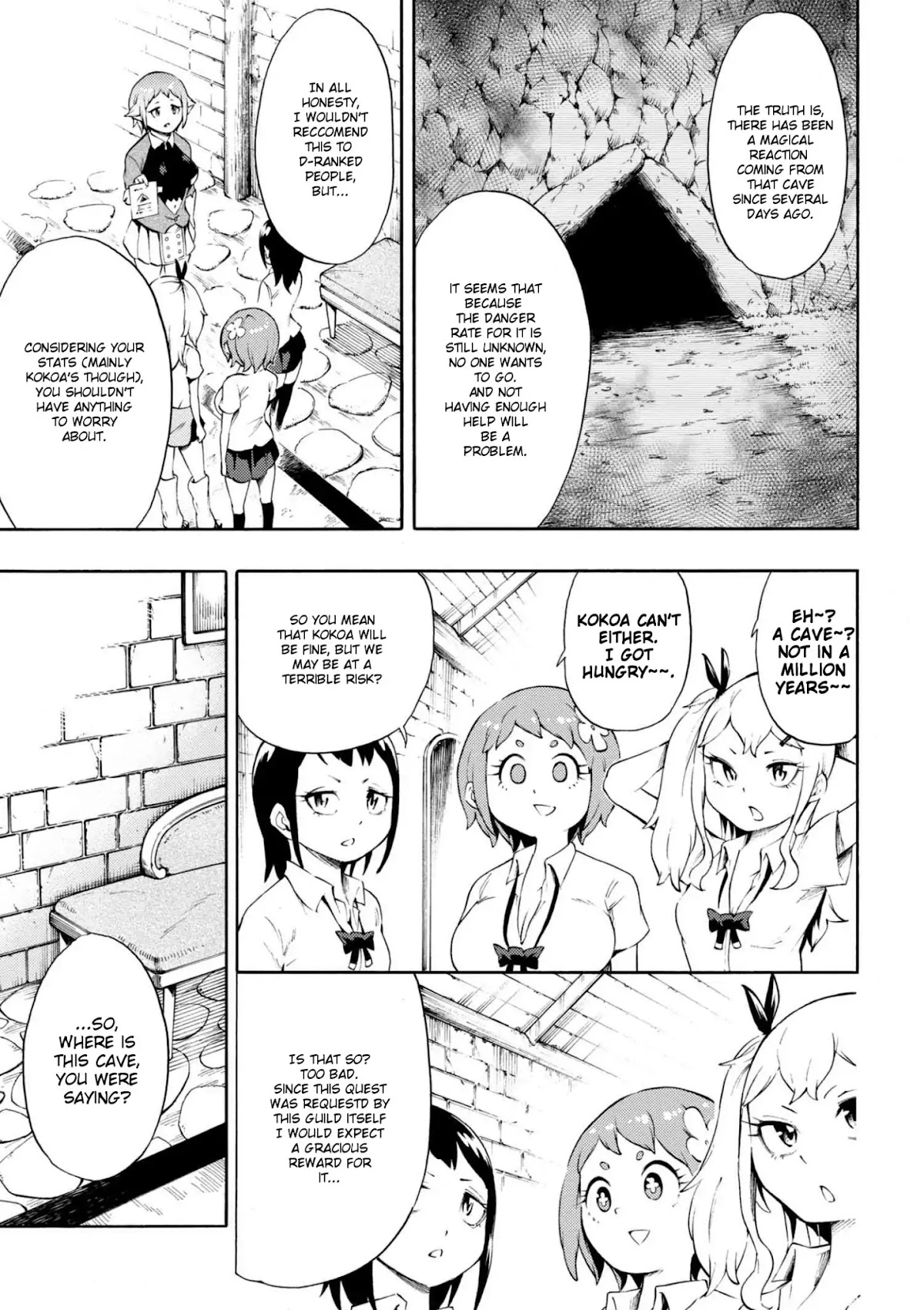 Gal Tensei - Isekai Seikatsu Maji Darui Chapter 8 page 5 - Chapter 8: Gyarus, Go To The Really Terrible Cave
