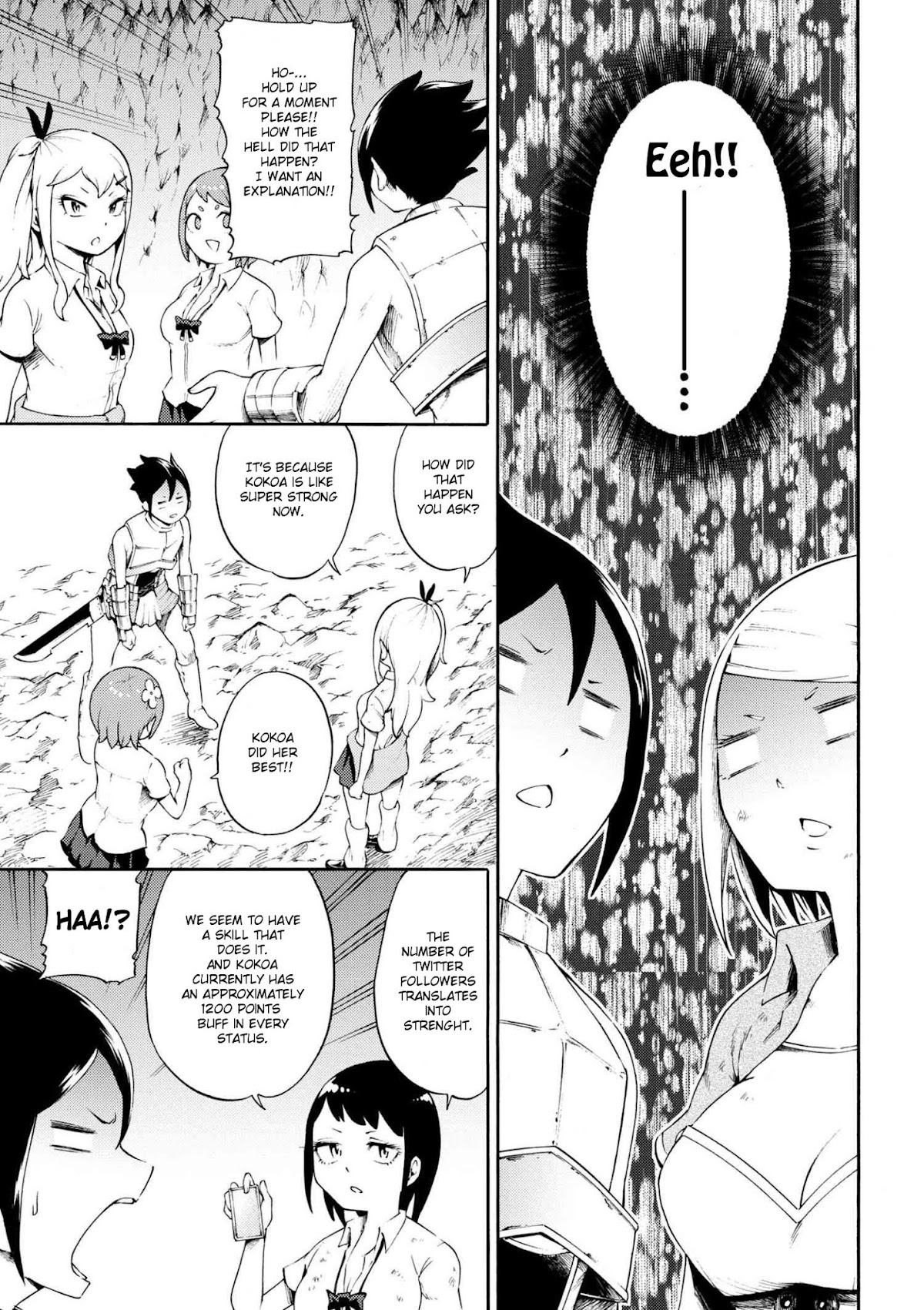 Gal Tensei - Isekai Seikatsu Maji Darui Chapter 9 page 21 - Chapter 9: Gyarus, get attacked