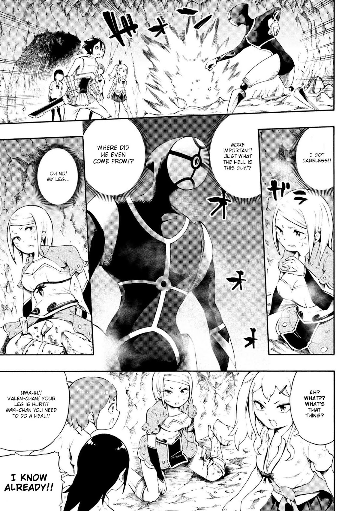 Gal Tensei - Isekai Seikatsu Maji Darui Chapter 9 page 9 - Chapter 9: Gyarus, get attacked
