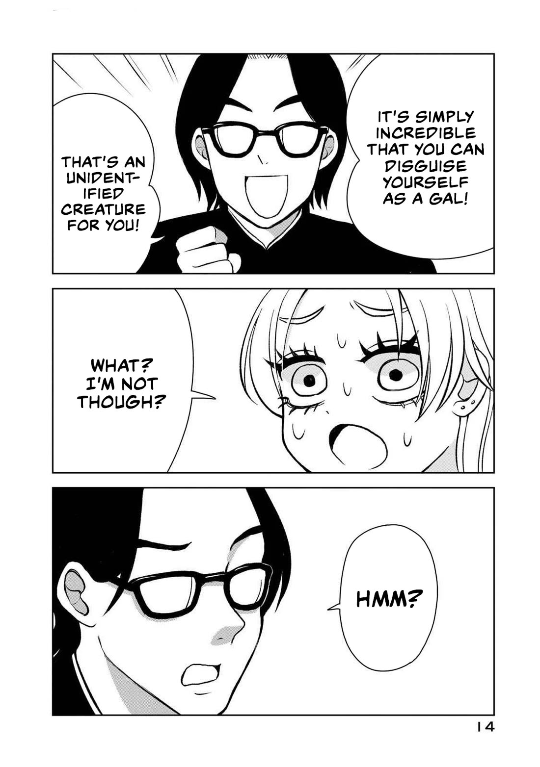 Gal & Tsuchinoko Chapter 1 page 15 - Chapter 1: Love and Tsuchinoko and Peace
