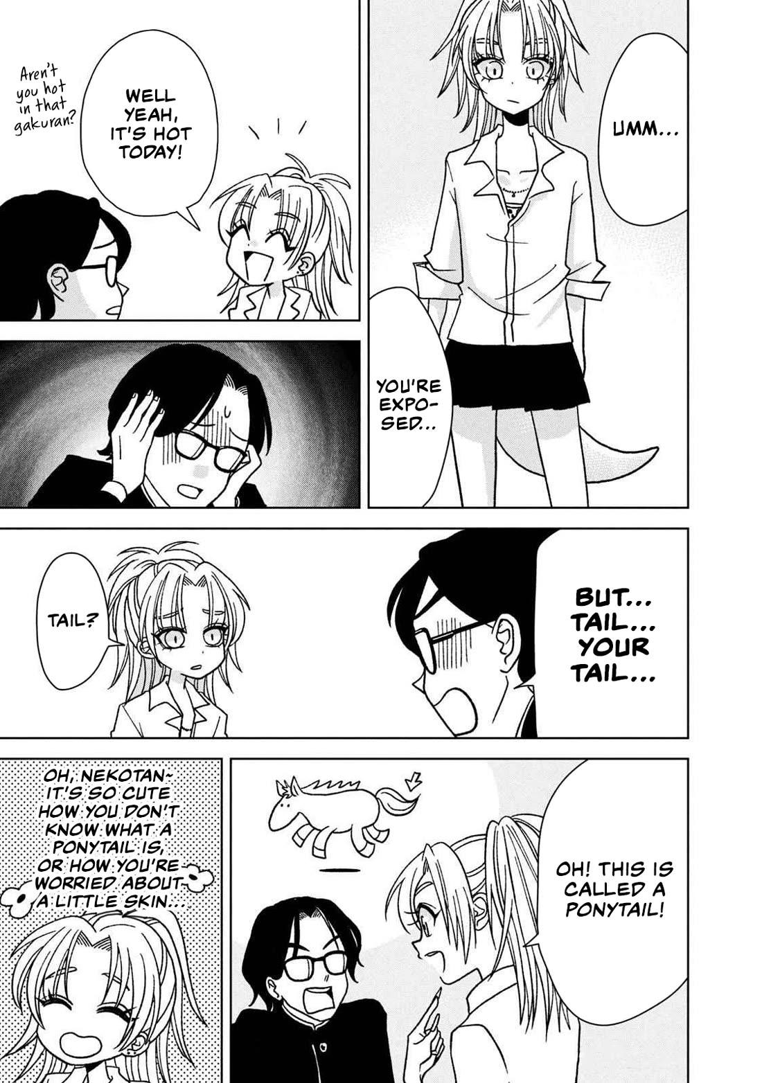 Gal & Tsuchinoko Chapter 16 page 3 - Chapter 16: You and My Tail: The Day it Happened