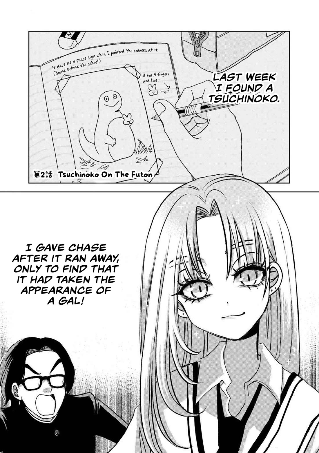 Gal & Tsuchinoko Chapter 2 page 1 - Chapter 2: Tsuchinoko On The Futon