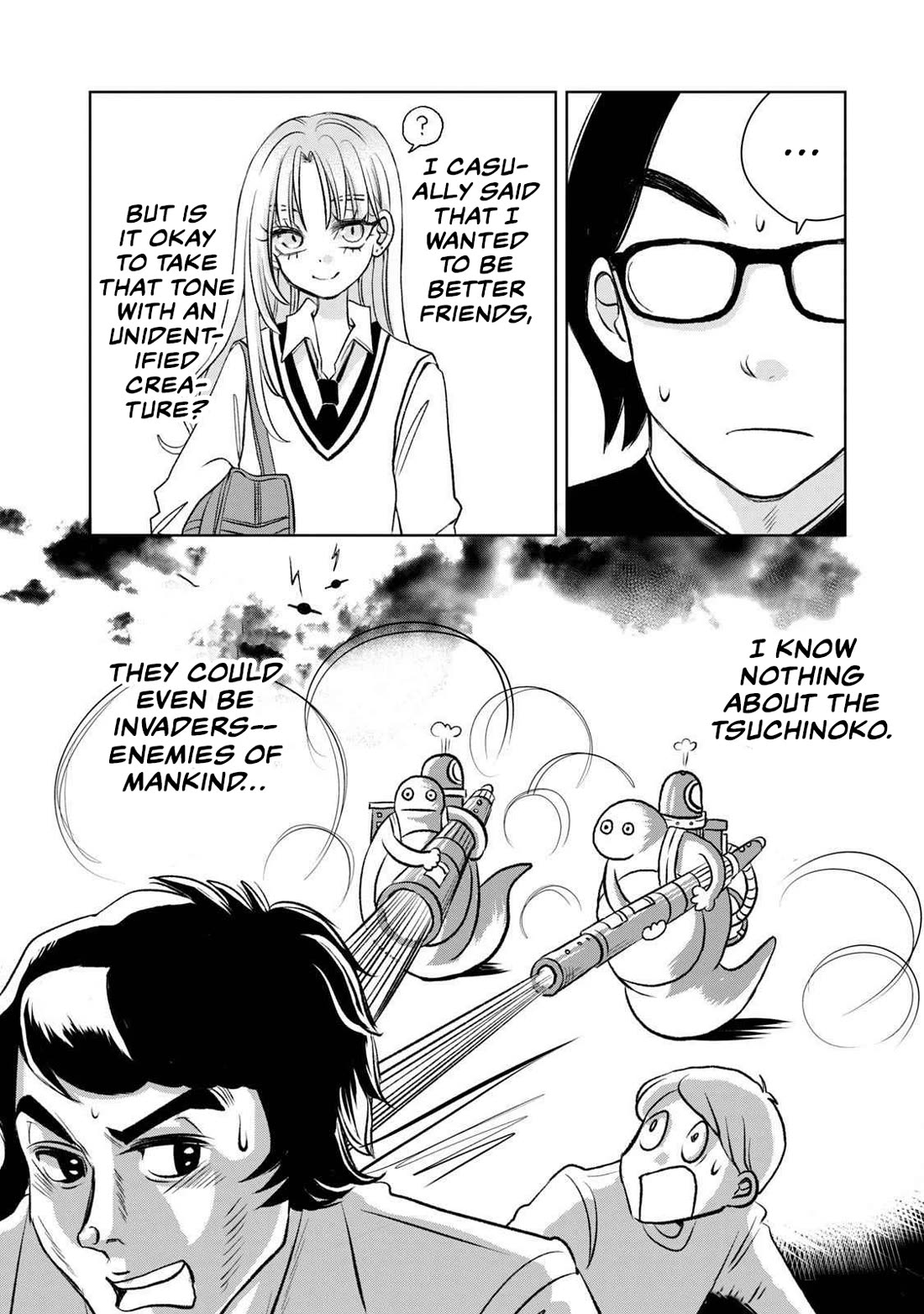 Gal & Tsuchinoko Chapter 2 page 6 - Chapter 2: Tsuchinoko On The Futon