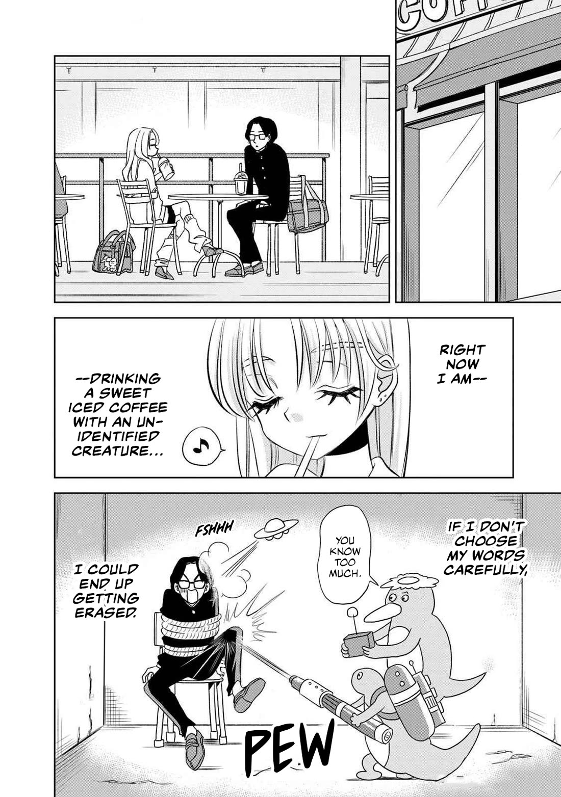 Gal & Tsuchinoko Chapter 2 page 8 - Chapter 2: Tsuchinoko On The Futon