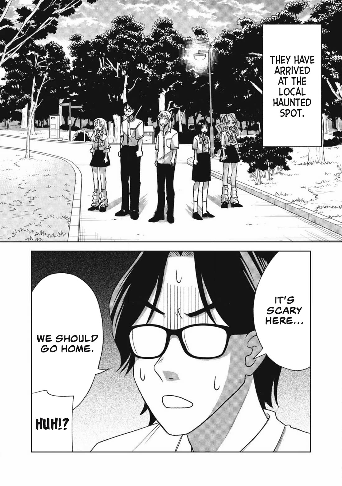 Gal & Tsuchinoko Chapter 23.5 page 1 - Chapter 23.5: Scared of Ghosts (Part 2)