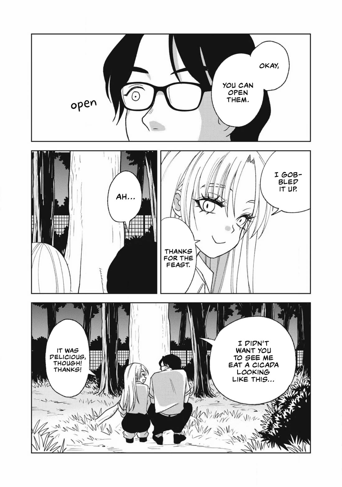 Gal & Tsuchinoko Chapter 23.5 page 13 - Chapter 23.5: Scared of Ghosts (Part 2)