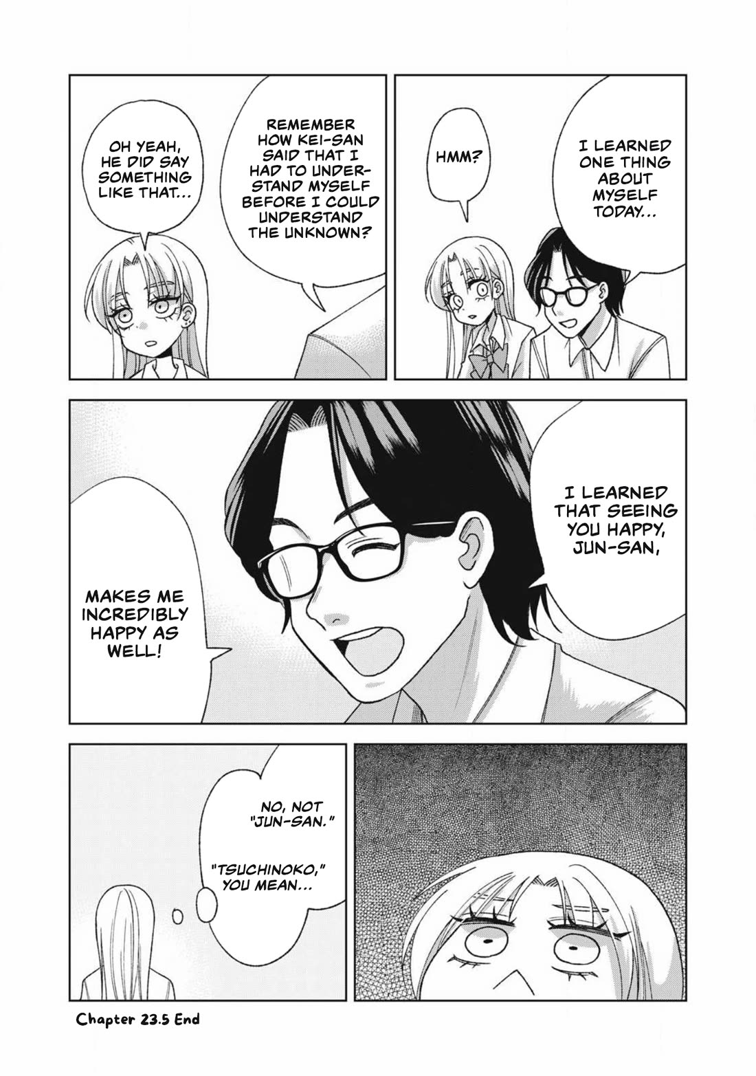 Gal & Tsuchinoko Chapter 23.5 page 14 - Chapter 23.5: Scared of Ghosts (Part 2)