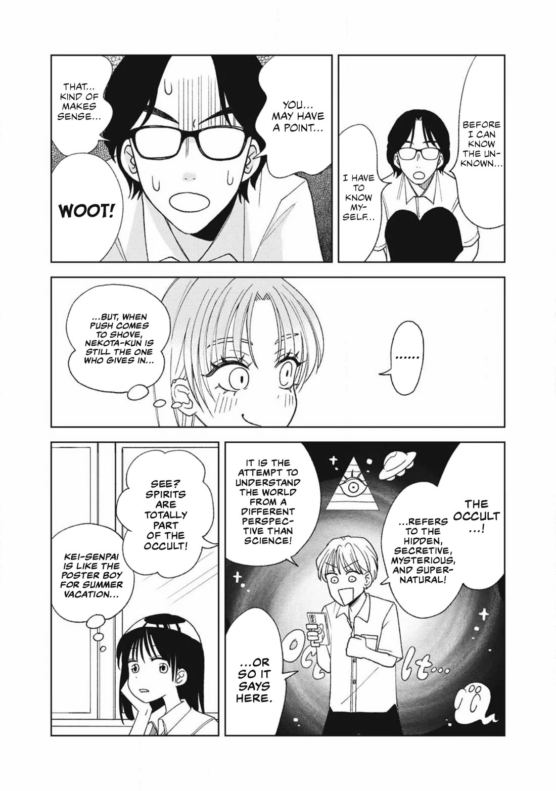 Gal & Tsuchinoko Chapter 23 page 6 - Chapter 23: Scared of Ghosts (Part 1)