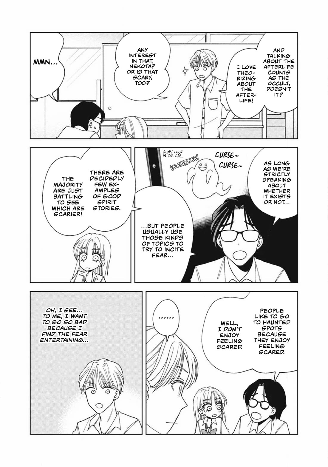 Gal & Tsuchinoko Chapter 23 page 7 - Chapter 23: Scared of Ghosts (Part 1)