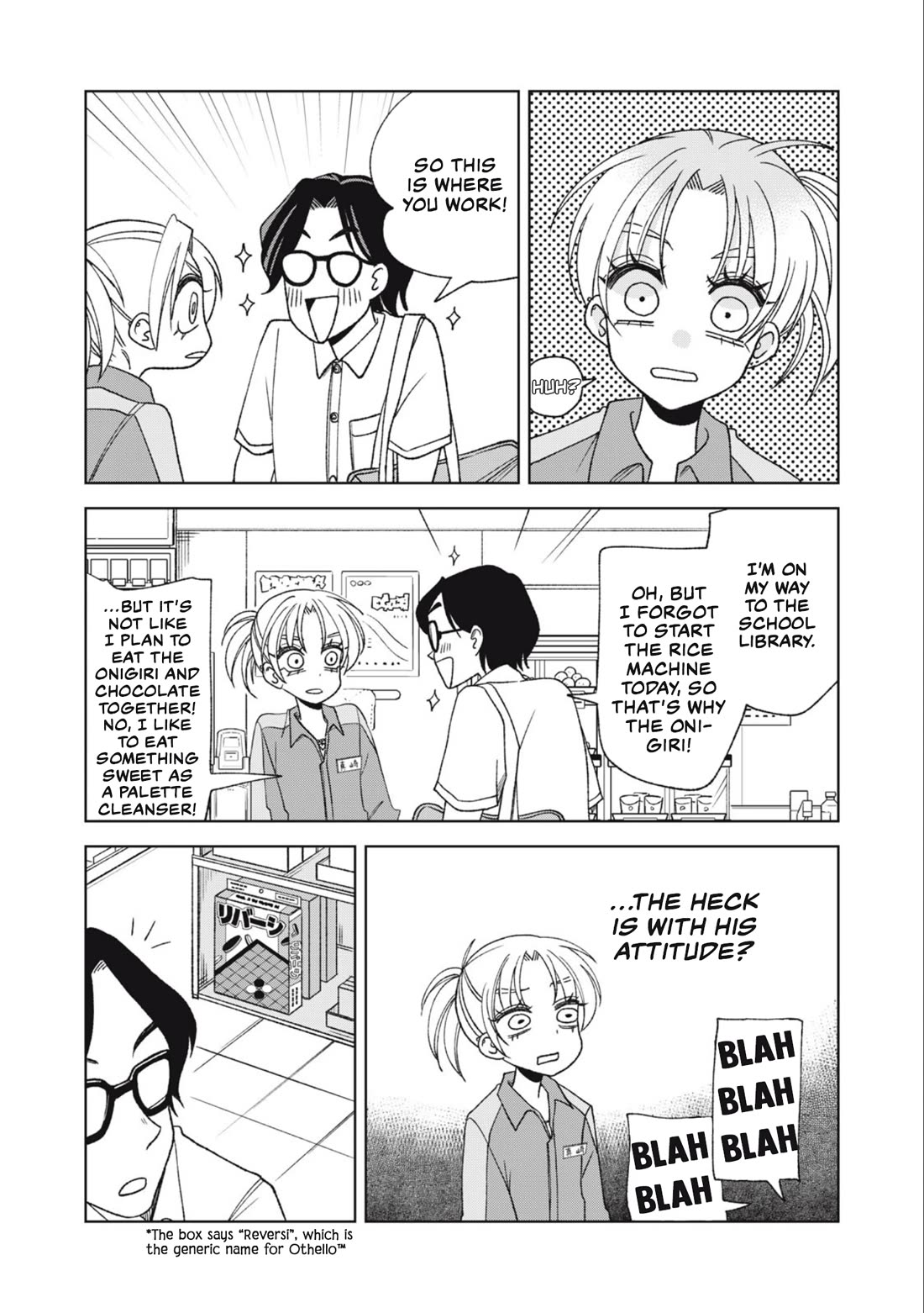 Gal & Tsuchinoko Chapter 25 page 4 - Chapter 25: Don't squish me, Nekota-kun!