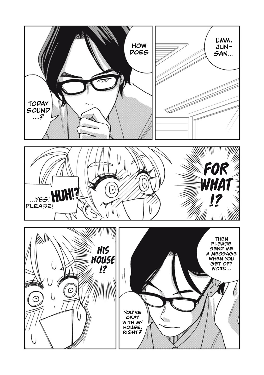 Gal & Tsuchinoko Chapter 25 page 6 - Chapter 25: Don't squish me, Nekota-kun!