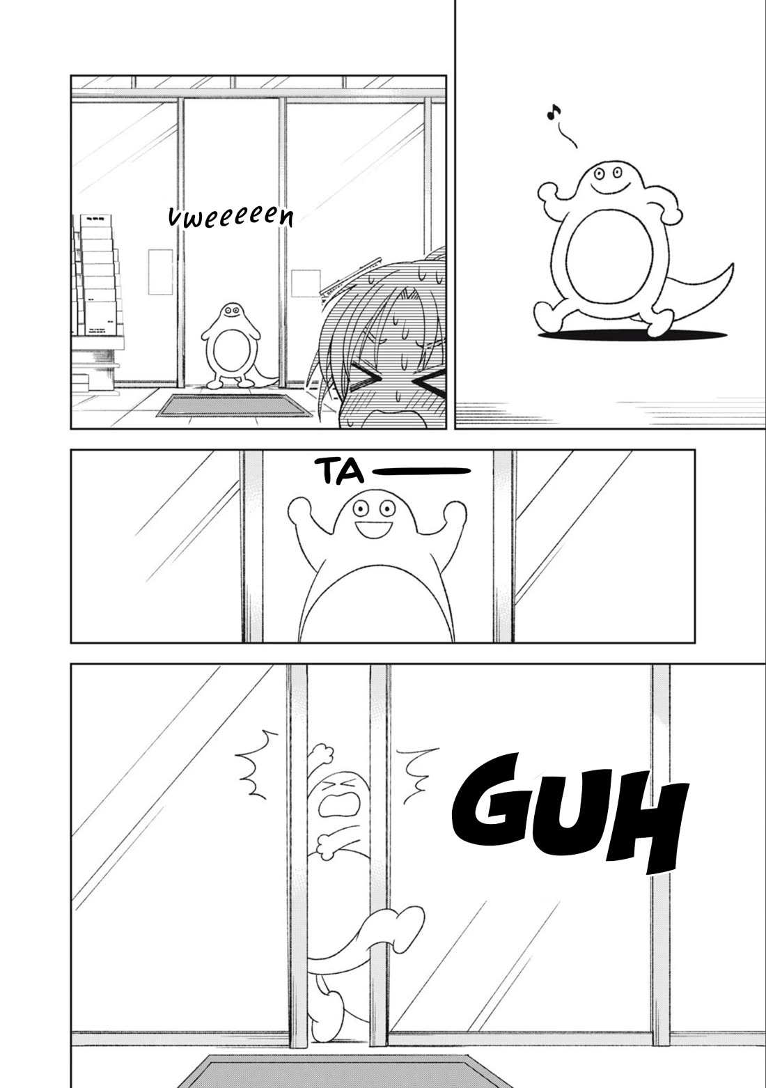Gal & Tsuchinoko Chapter 25 page 8 - Chapter 25: Don't squish me, Nekota-kun!