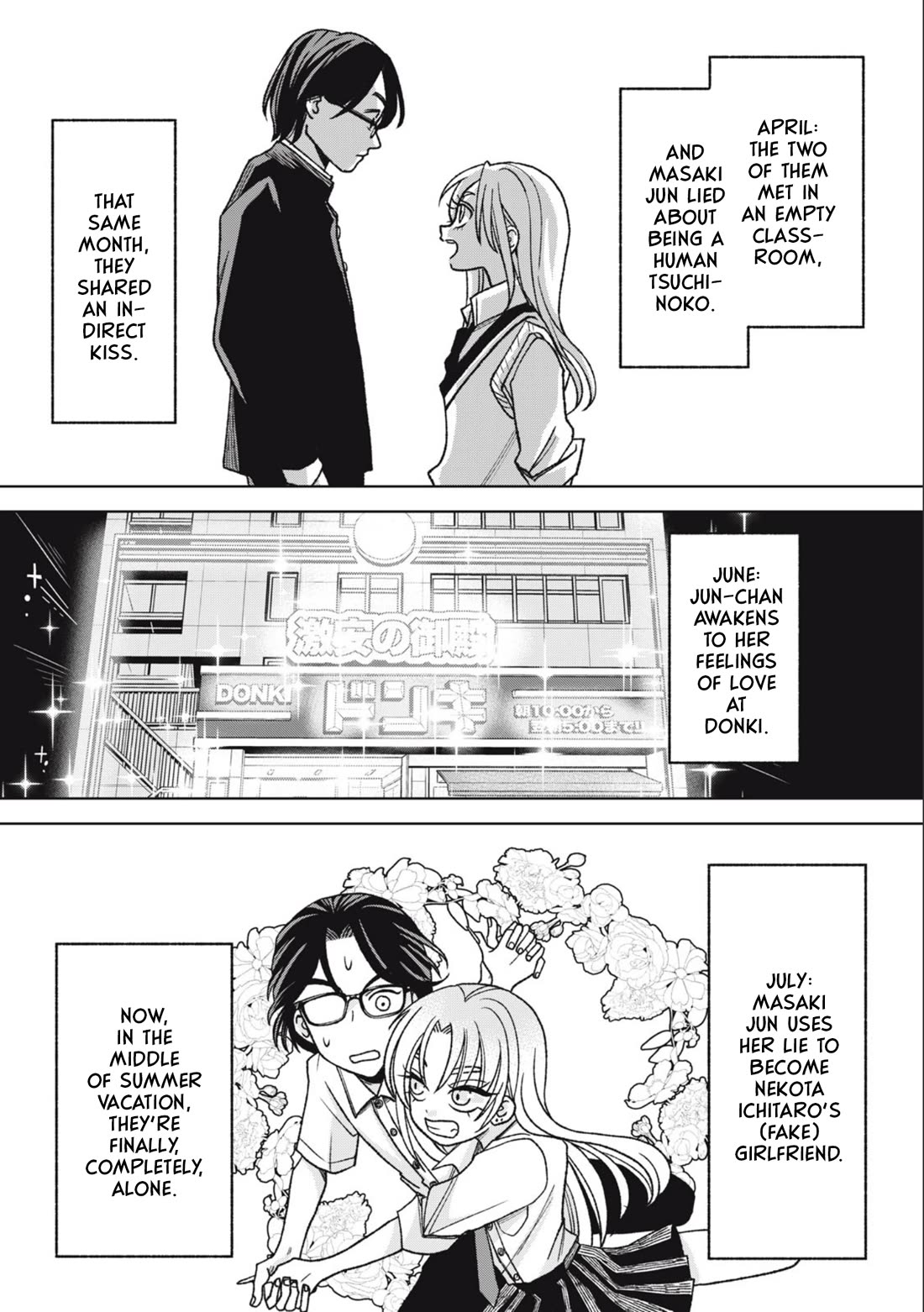 Gal & Tsuchinoko Chapter 26 page 1 - Chapter 26: Rising Heartrate