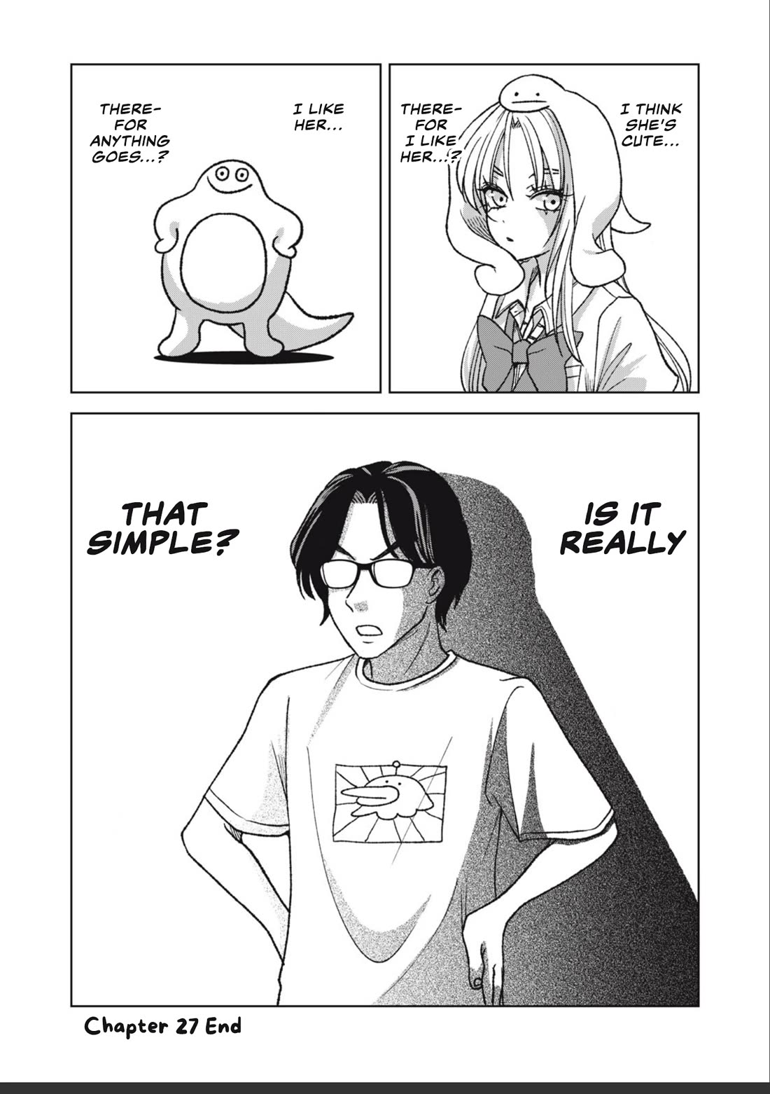 Gal & Tsuchinoko Chapter 27 page 12 - Chapter 27: Little thing called love