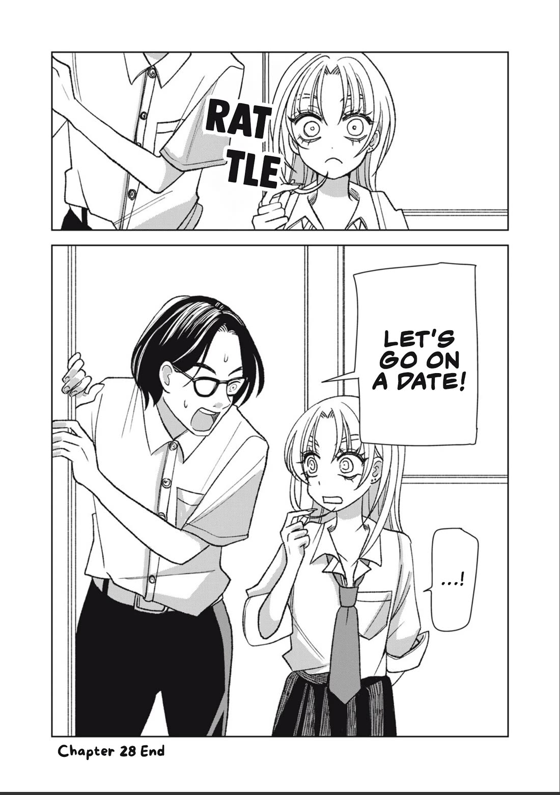 Gal & Tsuchinoko Chapter 28 page 12 - Chapter 28: That's sooo hilarious