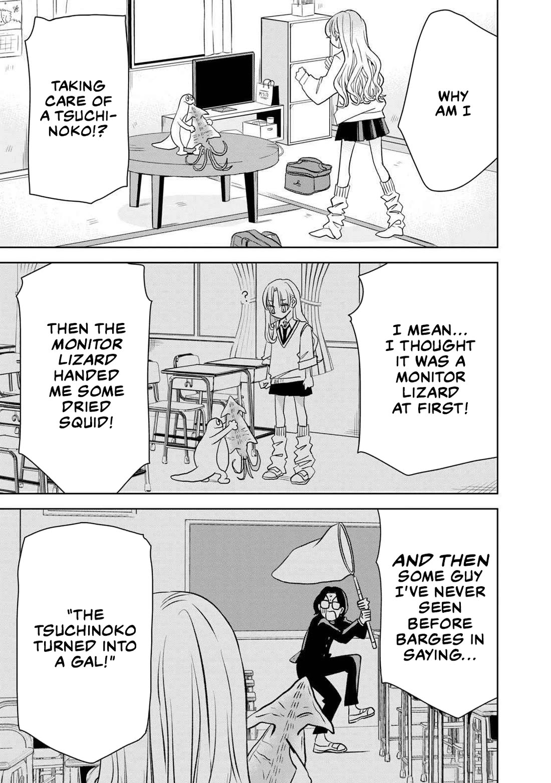 Gal & Tsuchinoko Chapter 3 page 3 - Chapter 3: This gal's done being a tsuchinoko