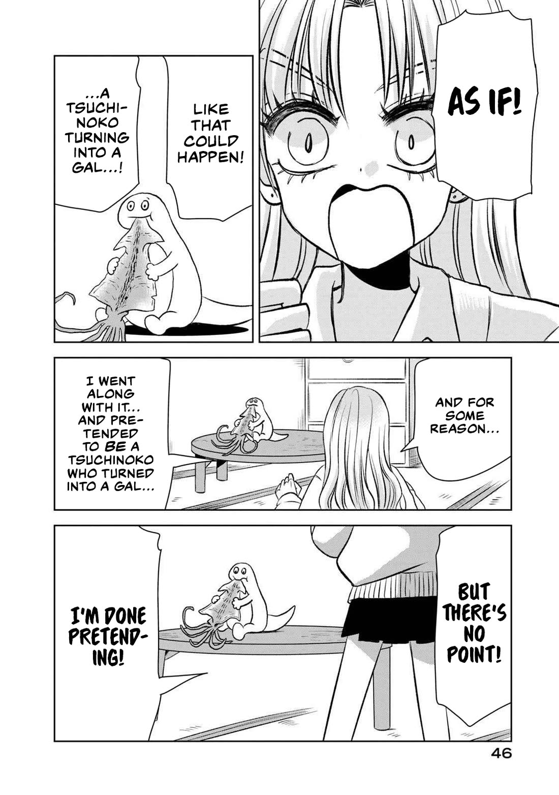 Gal & Tsuchinoko Chapter 3 page 4 - Chapter 3: This gal's done being a tsuchinoko
