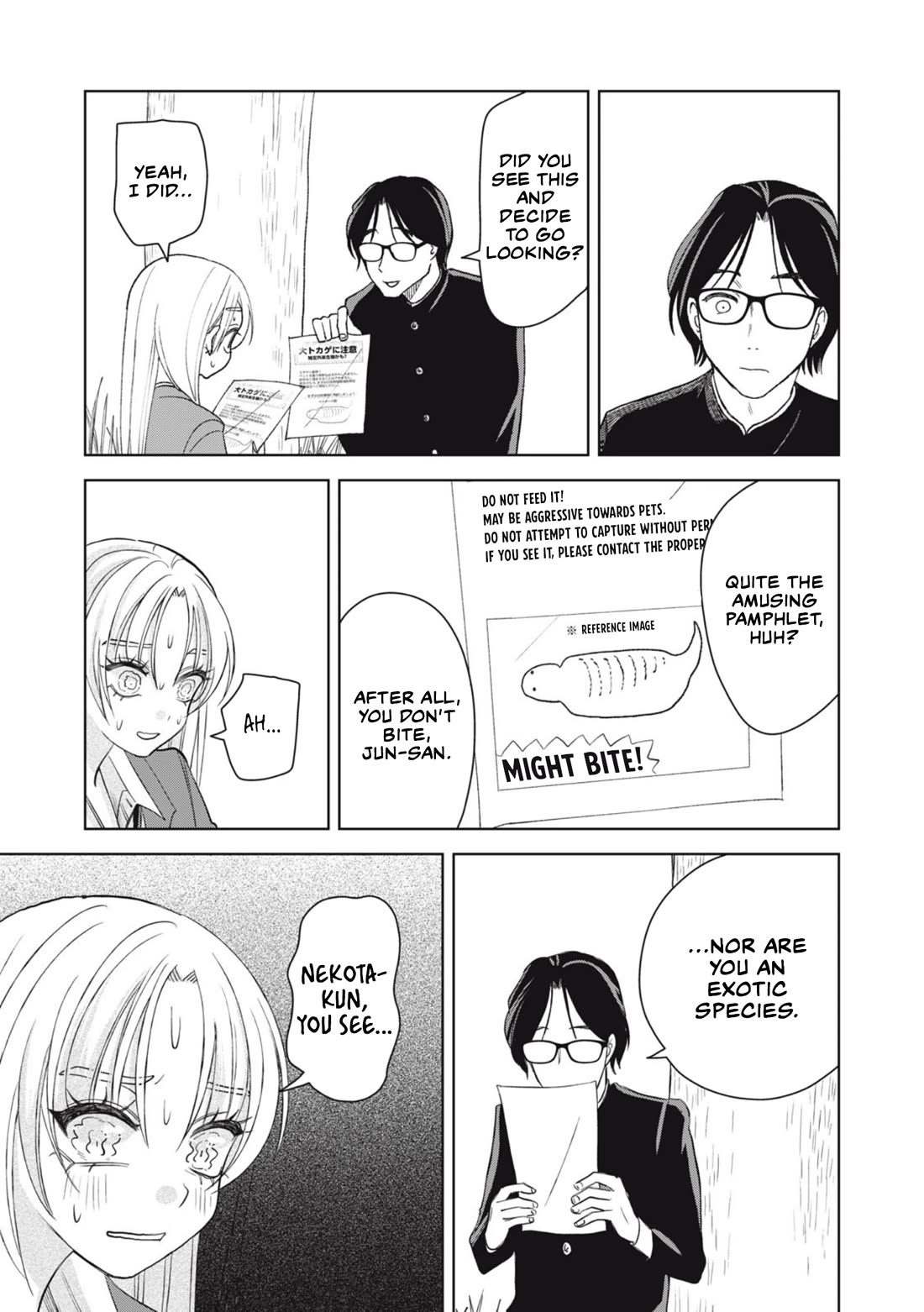 Gal & Tsuchinoko Chapter 30 page 13 - Chapter 30: I like you