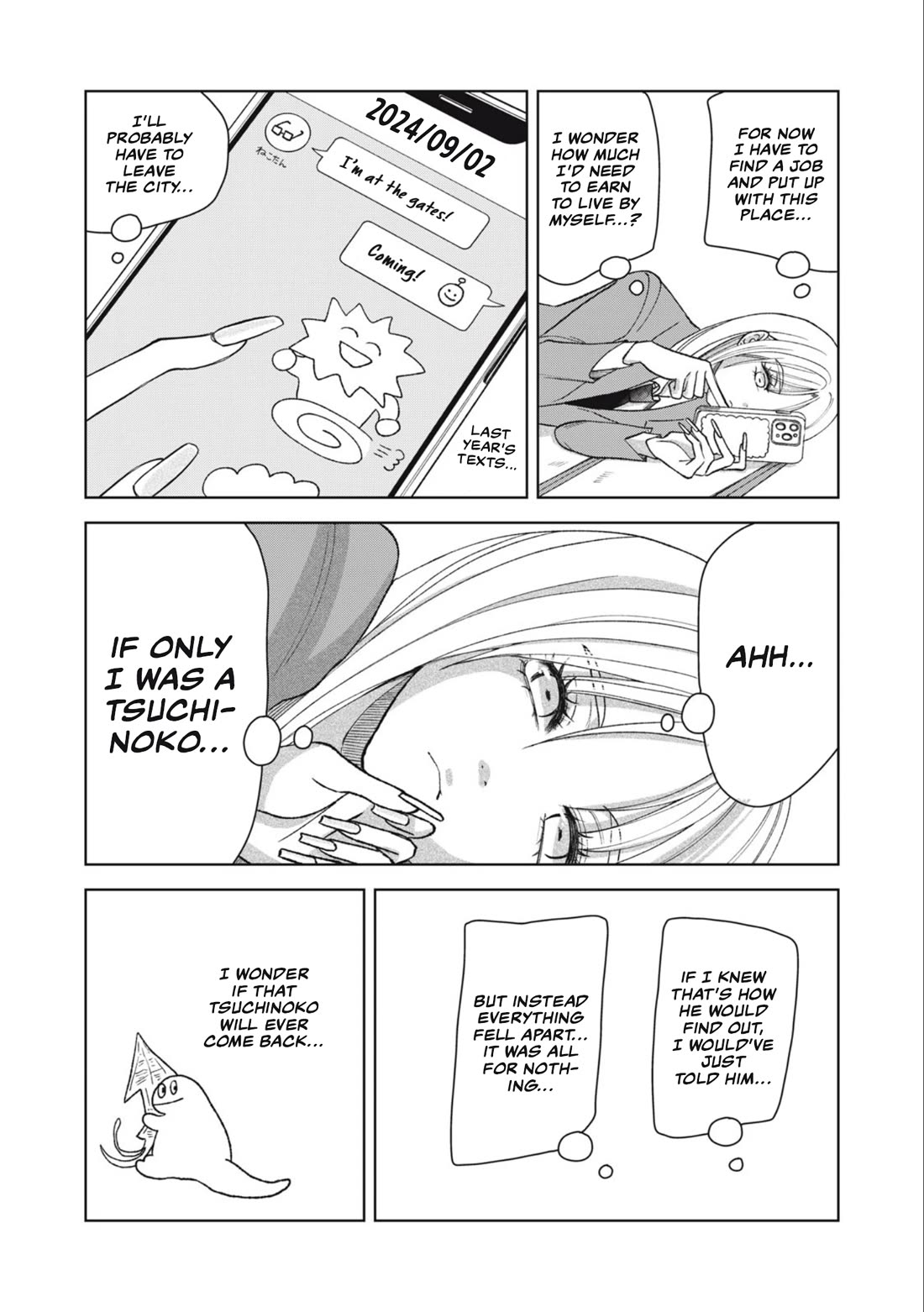 Gal & Tsuchinoko Chapter 30 page 8 - Chapter 30: I like you
