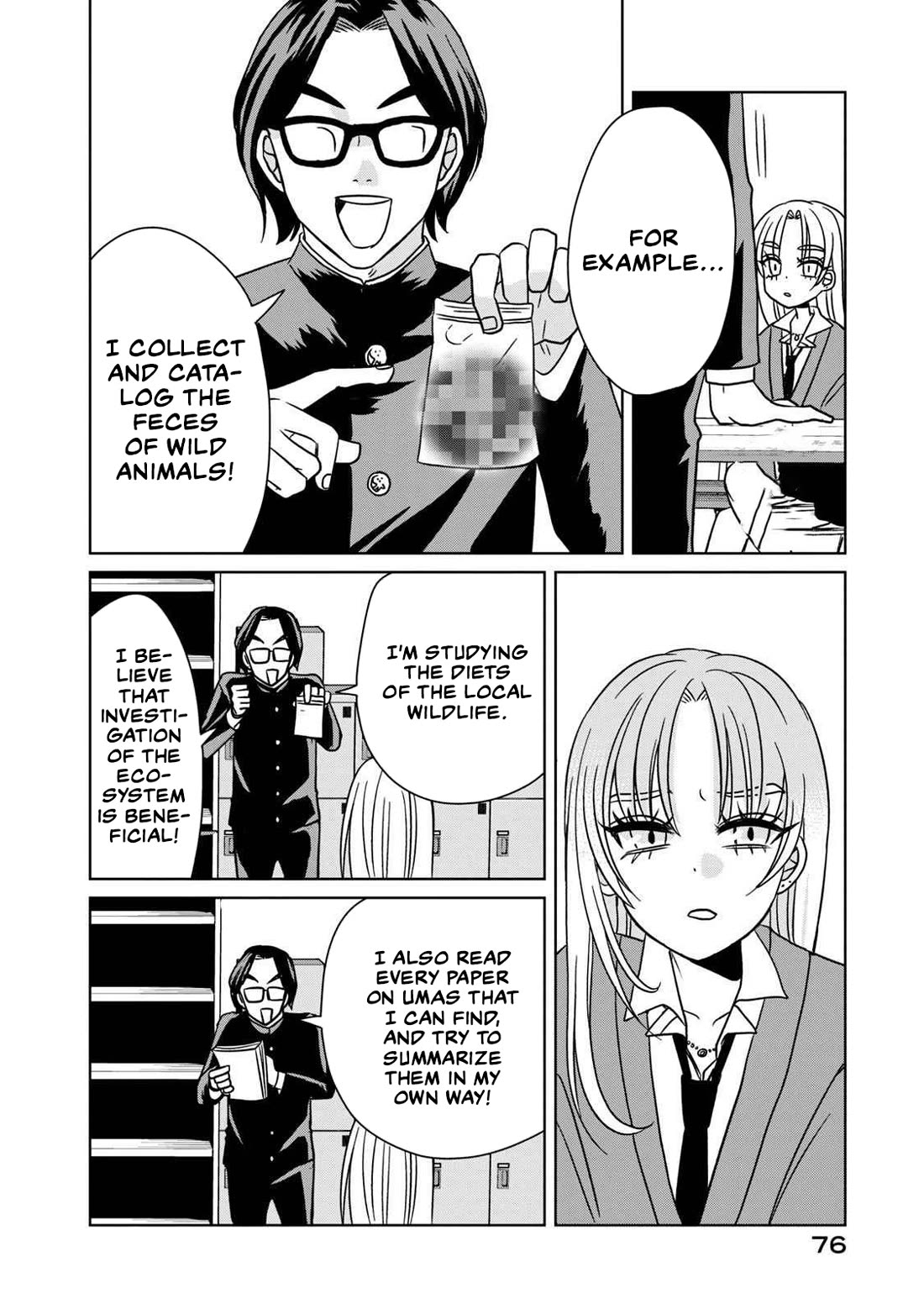 Gal & Tsuchinoko Chapter 5 page 10 - Chapter 5: Walking with Tsuchinoko leads to a metamorphosis