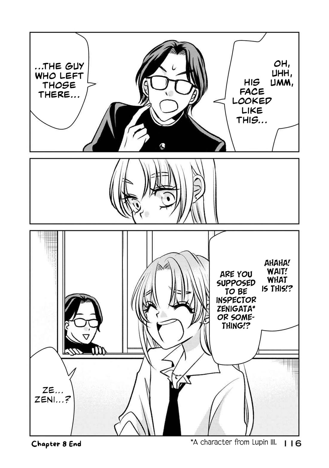 Gal & Tsuchinoko Chapter 8 page 8 - Chapter 8: Catch Tsuchinoko if you can