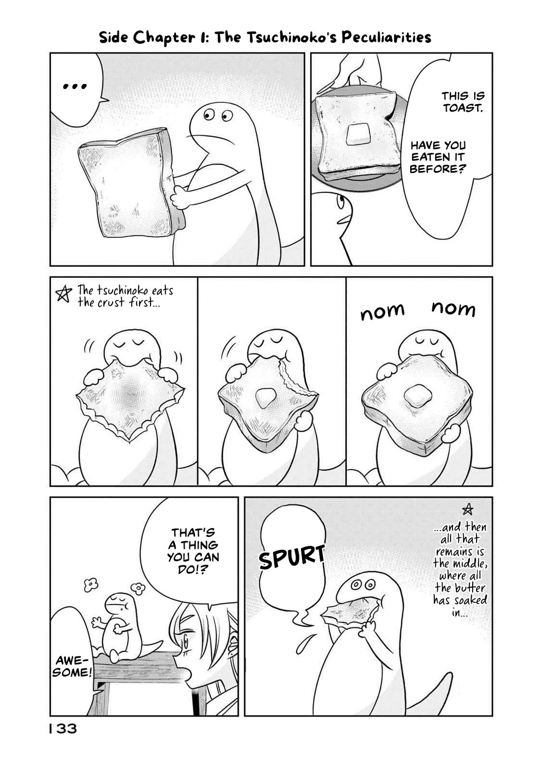 Gal & Tsuchinoko Chapter 9.5 page 1 - Chapter 9.5: Volume Extras