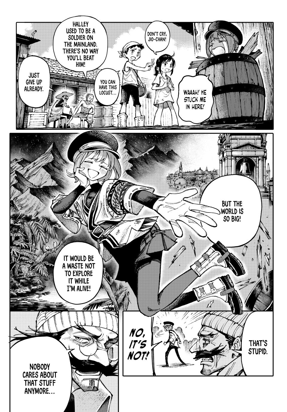 GALAXIAS Chapter 1 page 7 - Chapter 1: Hello World!!