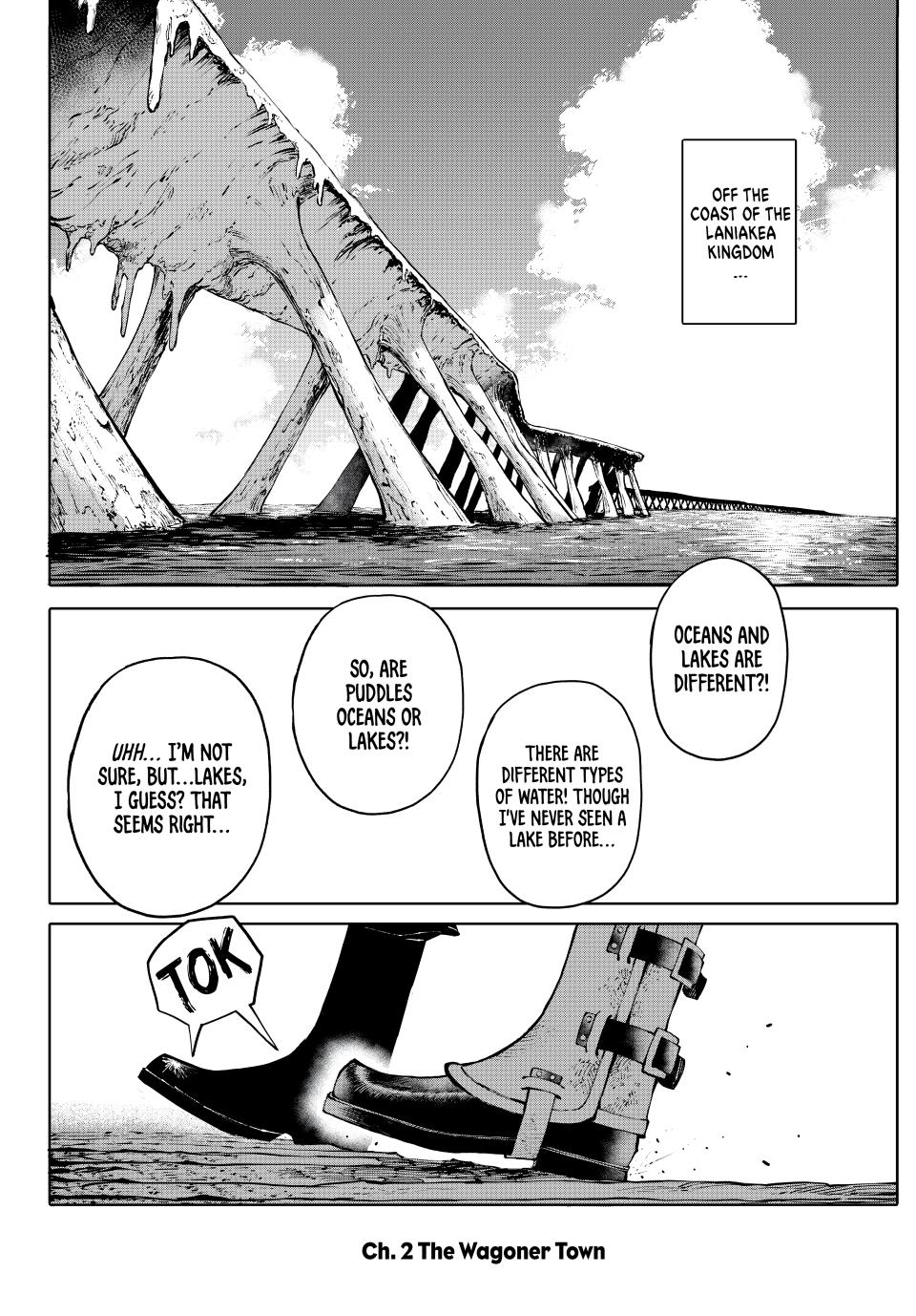 GALAXIAS Chapter 2 page 2 - Chapter 2: The Wagoner Town
