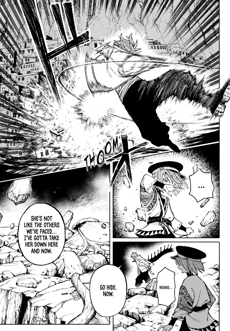 GALAXIAS Chapter 20 page 12 - Chapter 20: Neraid vs. Antares!! Part 1