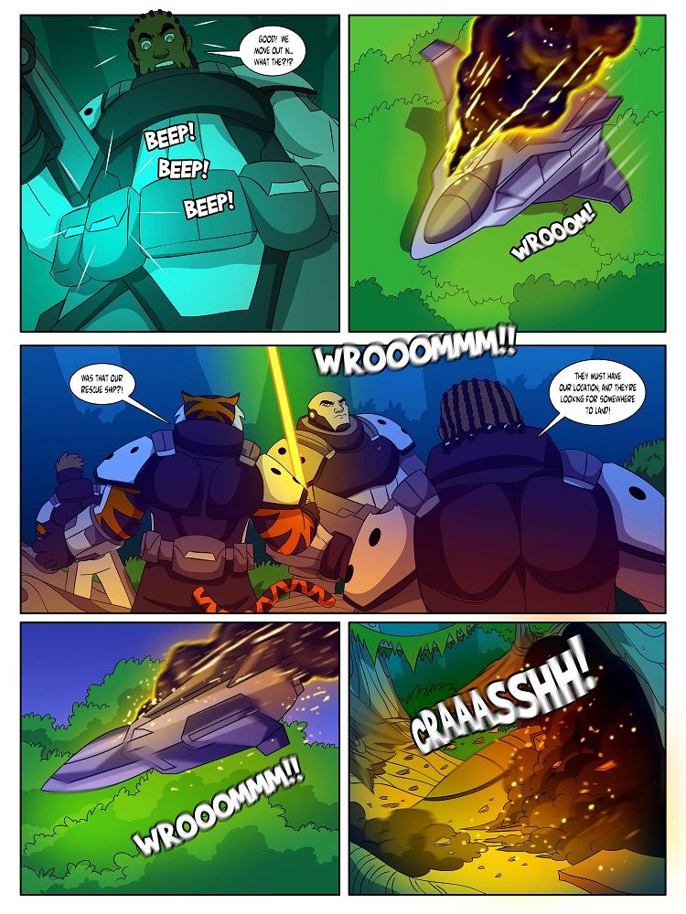 GALAXY TIGER Chapter 2 page 10 - Chapter 2 : Kaman Forest