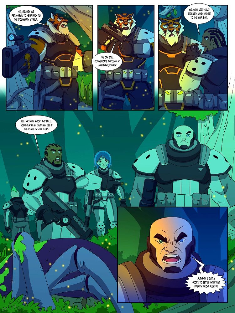 GALAXY TIGER Chapter 2 page 12 - Chapter 2 : Kaman Forest