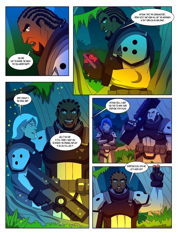 GALAXY TIGER Chapter 2 page 13 - Chapter 2 : Kaman Forest